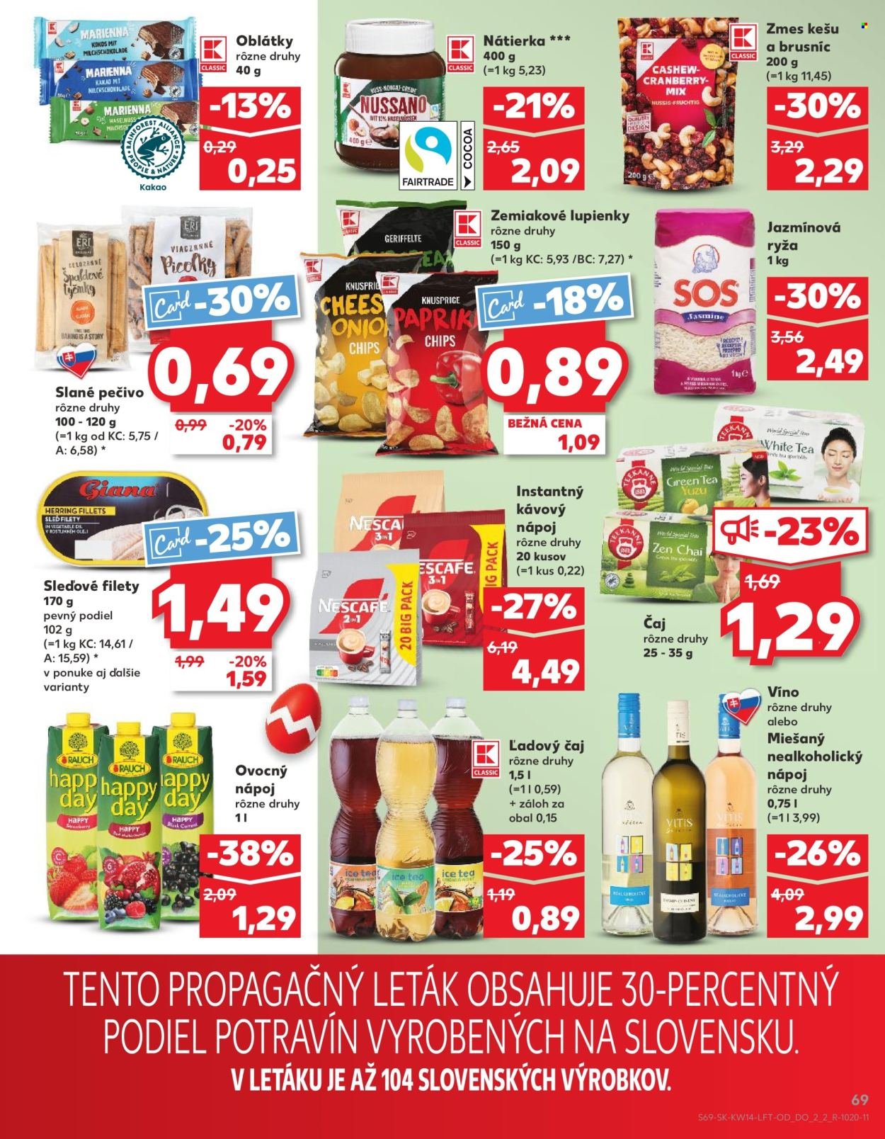 KAUFLAND leták - Od stredy 1.4.2026 (2026-04-01 - 2026-04-08) | 69