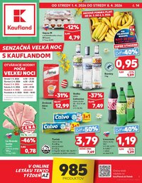 KAUFLAND leták - Od stredy 1.4.2026 (2026-04-01 - 2026-04-08)