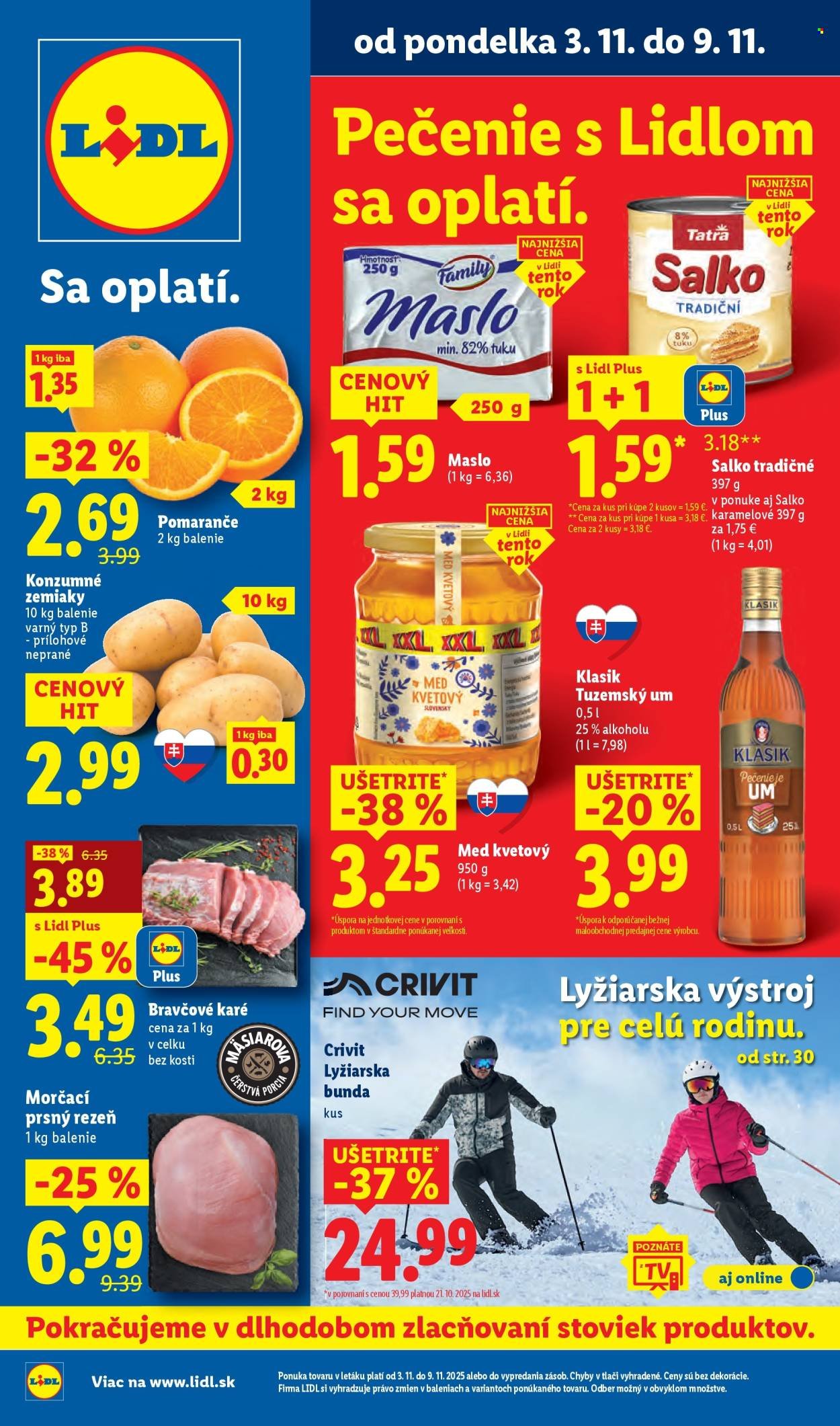 LIDL leták - Od pondelka 3.11.2025 (2025-11-03 - 2025-11-09) | 1