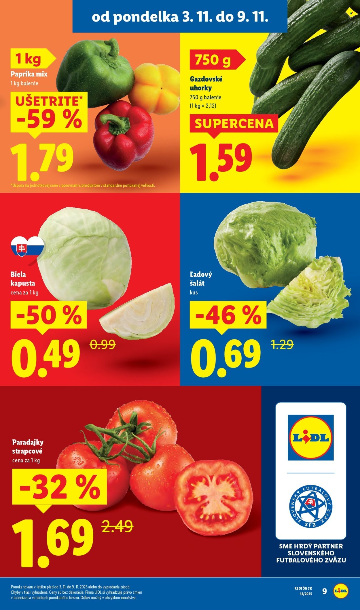 LIDL leták - Od pondelka 3.11.2025 (2025-11-03 - 2025-11-09) | 13