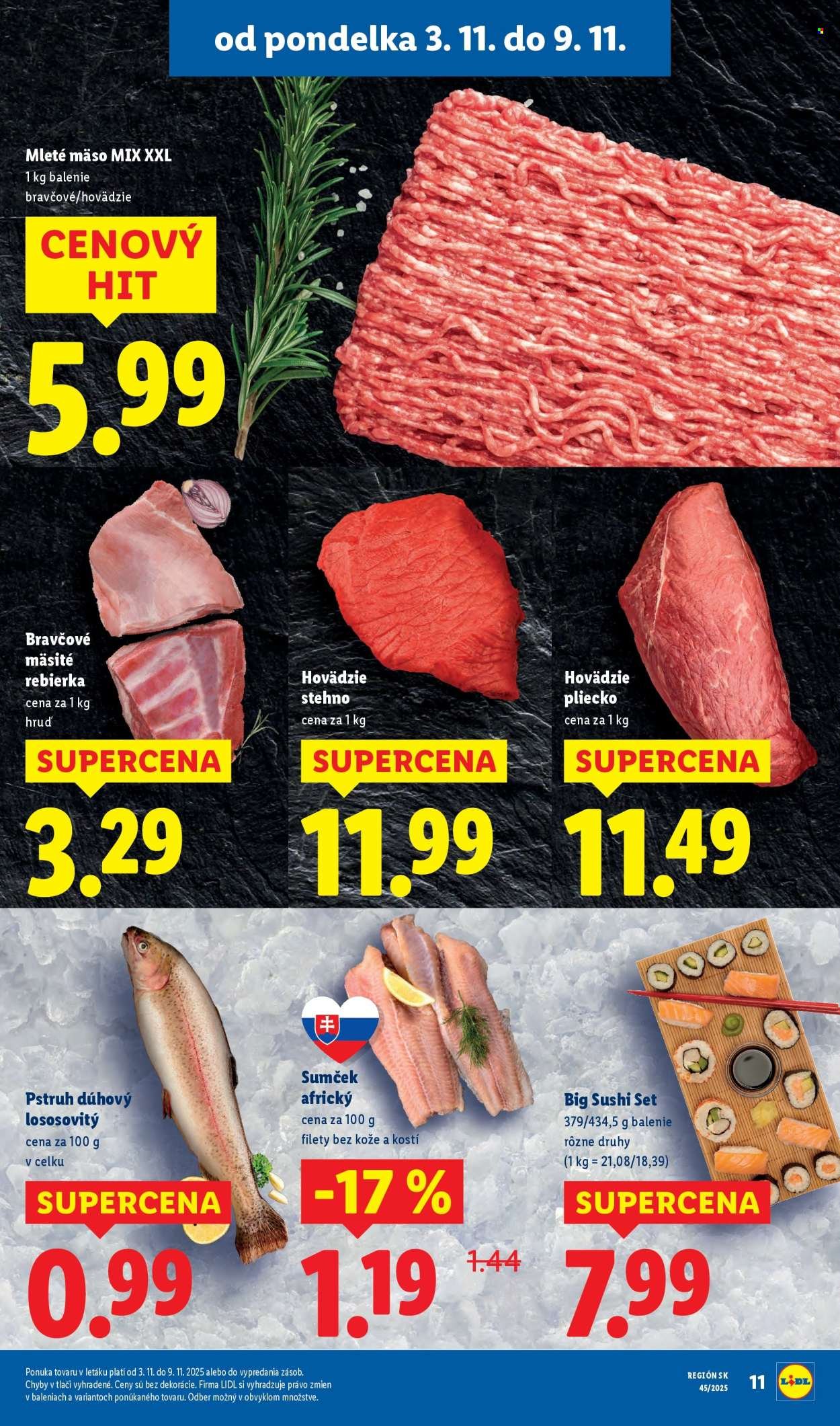 LIDL leták - Od pondelka 3.11.2025 (2025-11-03 - 2025-11-09) | 15
