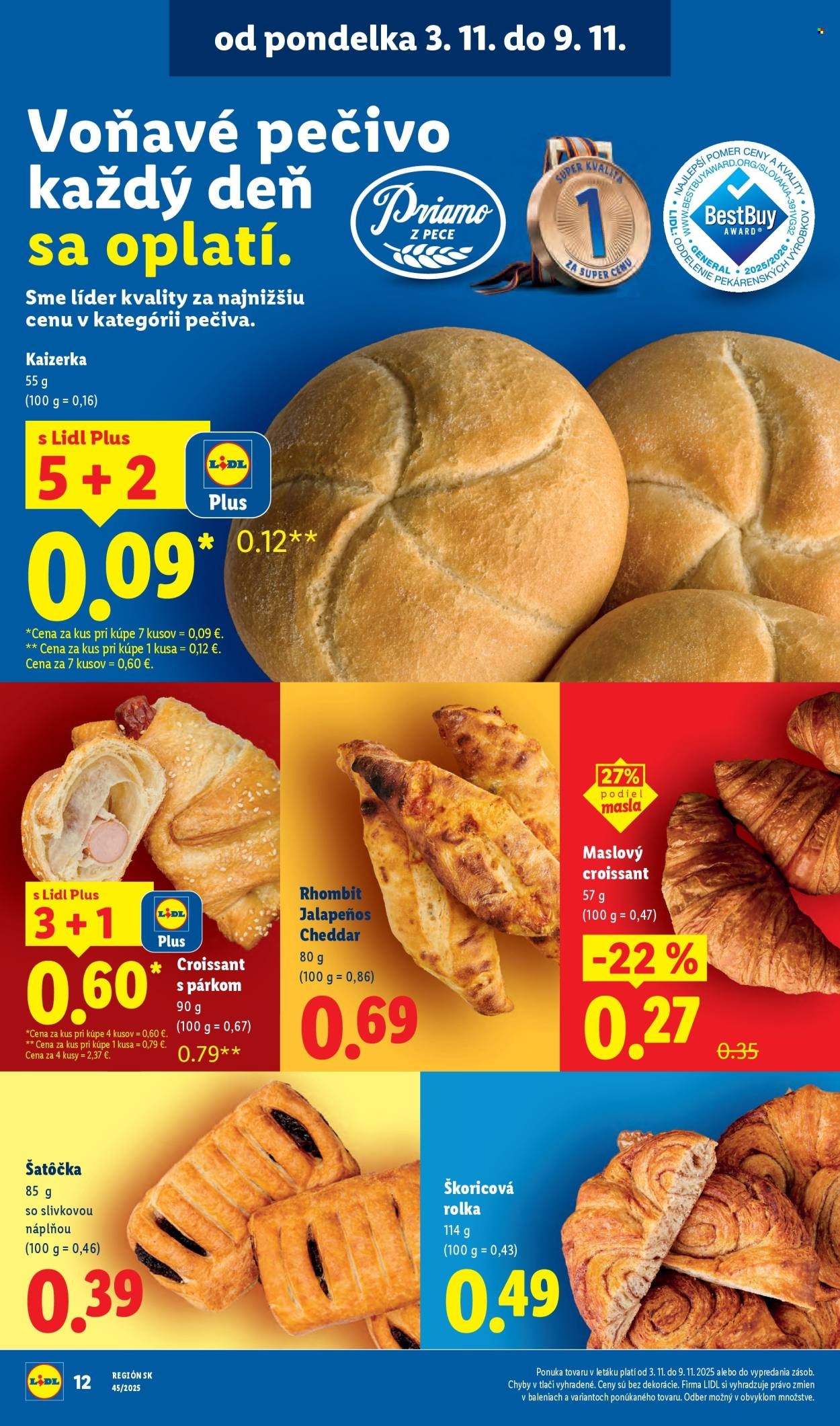 LIDL leták - Od pondelka 3.11.2025 (2025-11-03 - 2025-11-09) | 16