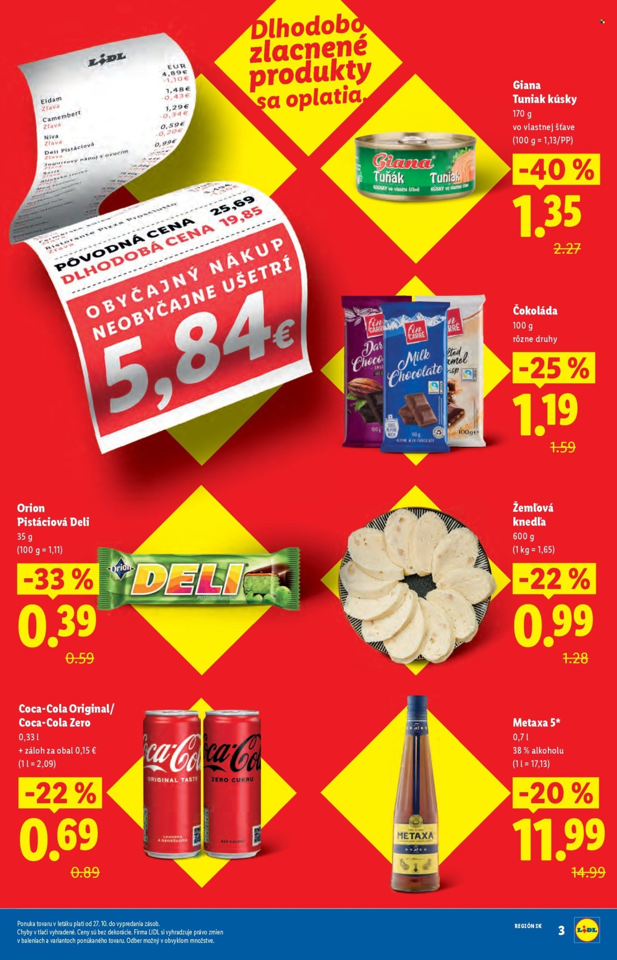 LIDL leták - Od pondelka 3.11.2025 (2025-11-03 - 2025-11-09) | 3