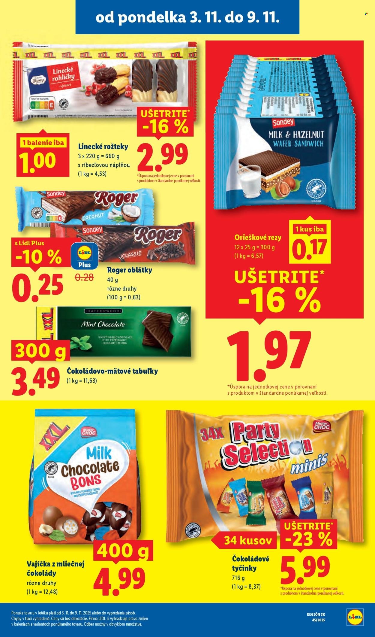 LIDL leták - Od pondelka 3.11.2025 (2025-11-03 - 2025-11-09) | 25