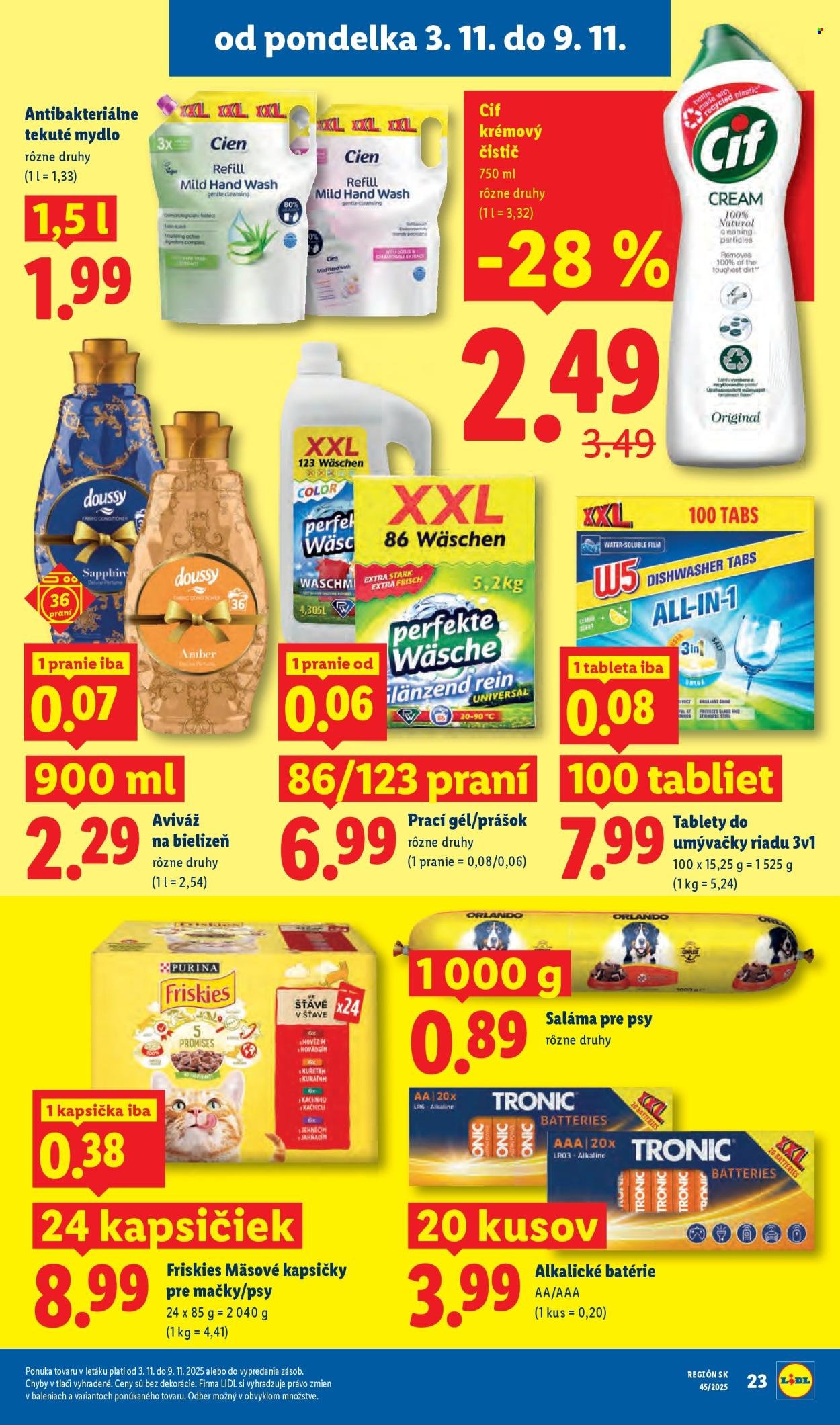 LIDL leták - Od pondelka 3.11.2025 (2025-11-03 - 2025-11-09) | 30
