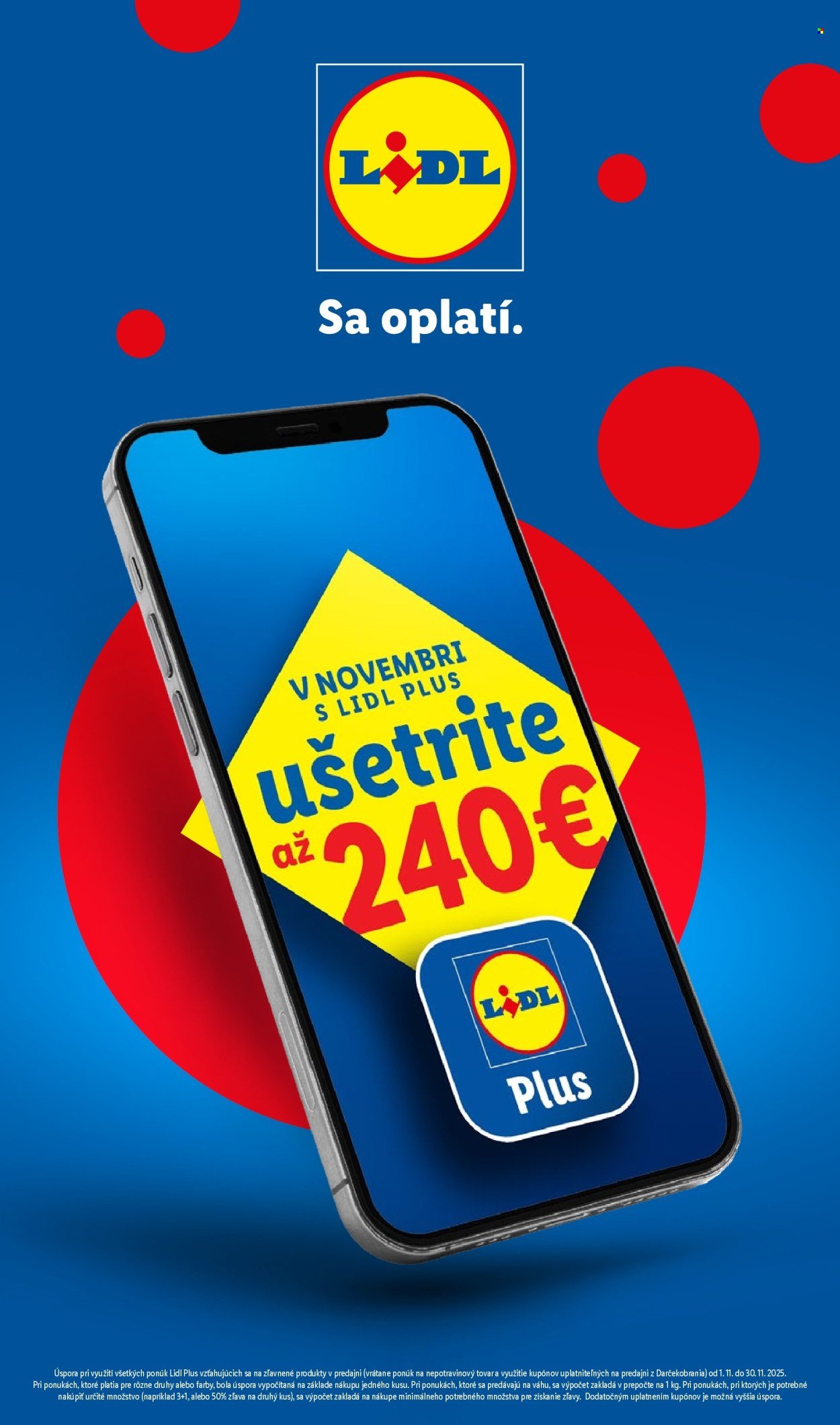 LIDL leták - Od pondelka 3.11.2025 (2025-11-03 - 2025-11-09) | 37