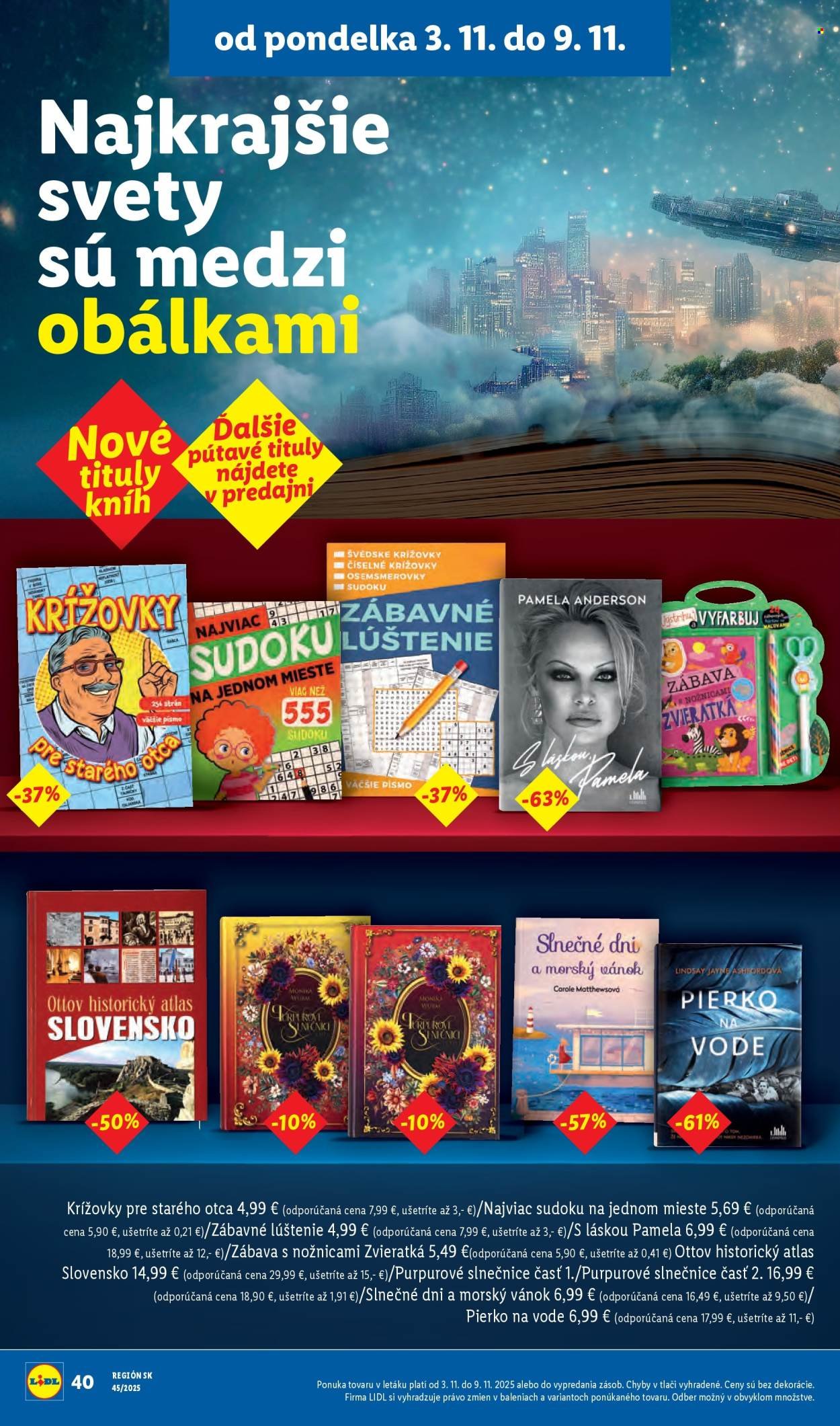 LIDL leták - Od pondelka 3.11.2025 (2025-11-03 - 2025-11-09) | 42