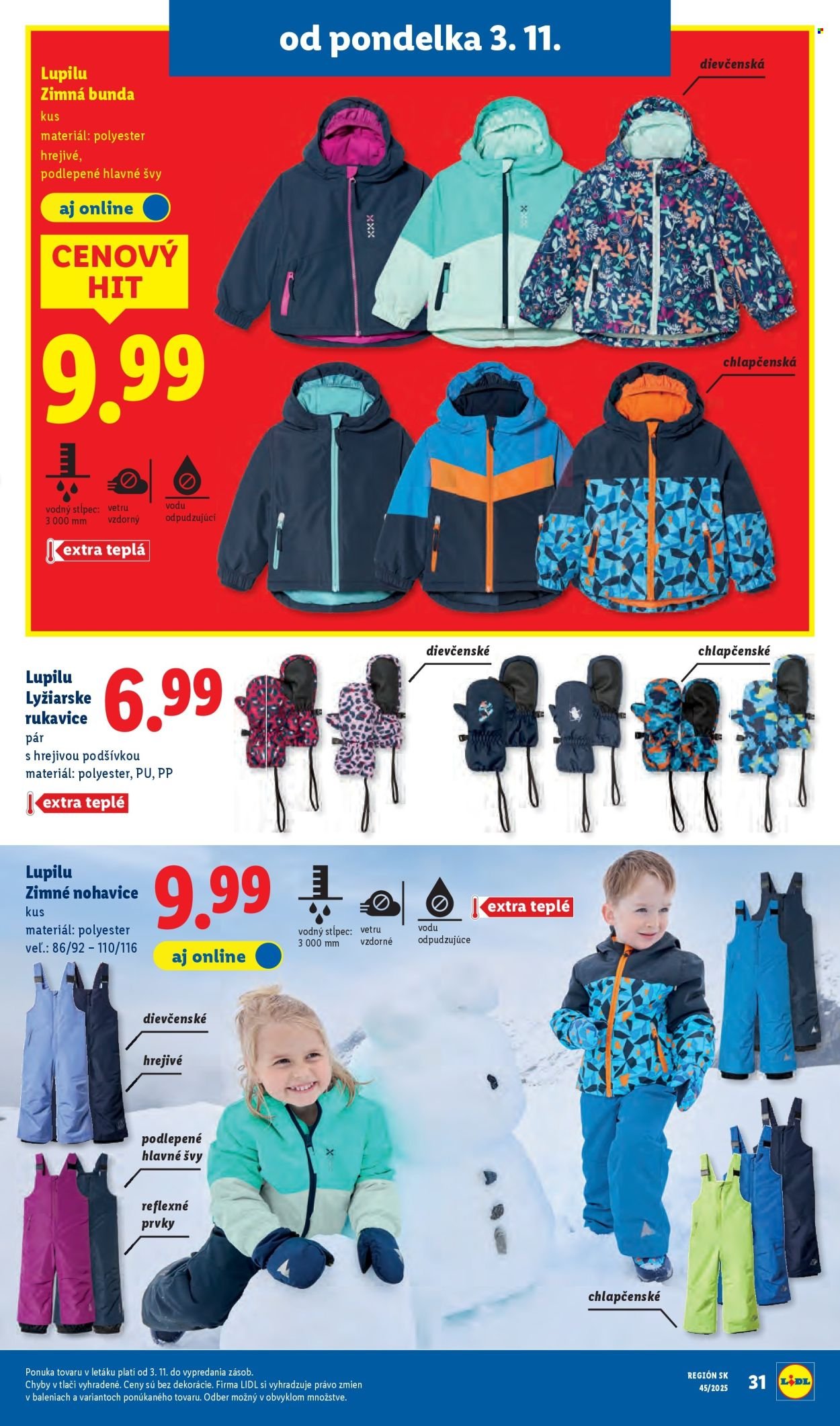 LIDL leták - Od pondelka 3.11.2025 (2025-11-03 - 2025-11-09) | 49