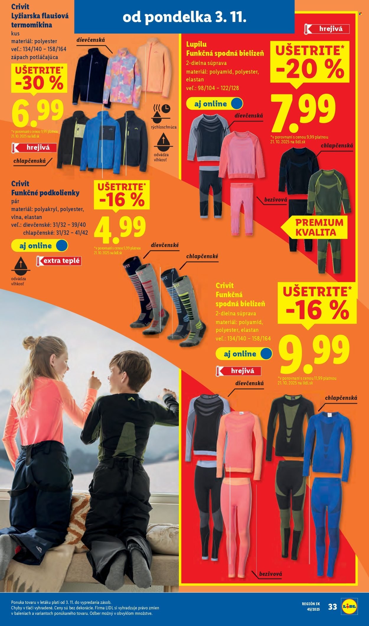 LIDL leták - Od pondelka 3.11.2025 (2025-11-03 - 2025-11-09) | 51