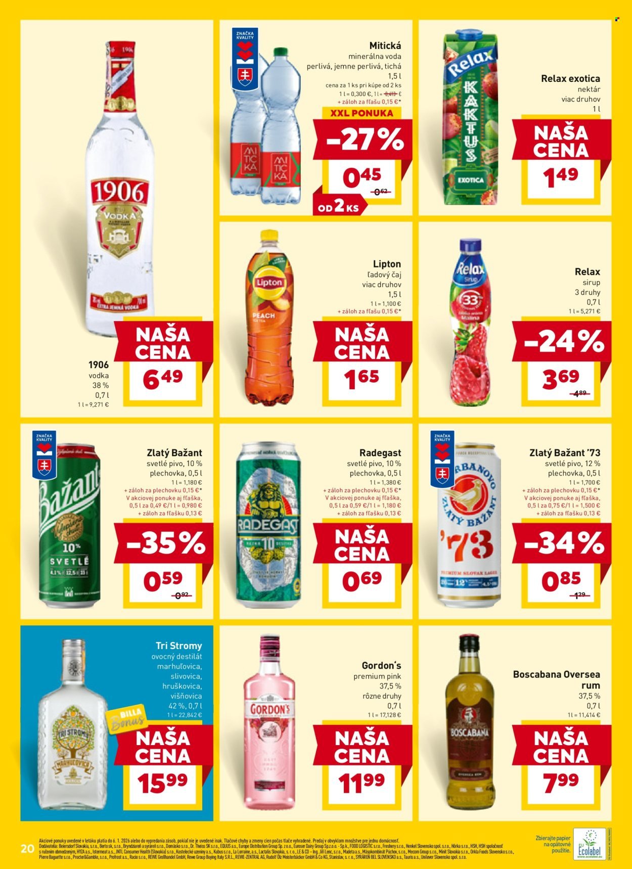 BILLA leták - Od piatka 2.1.2026 (2026-01-02 - 2026-01-06) | 20