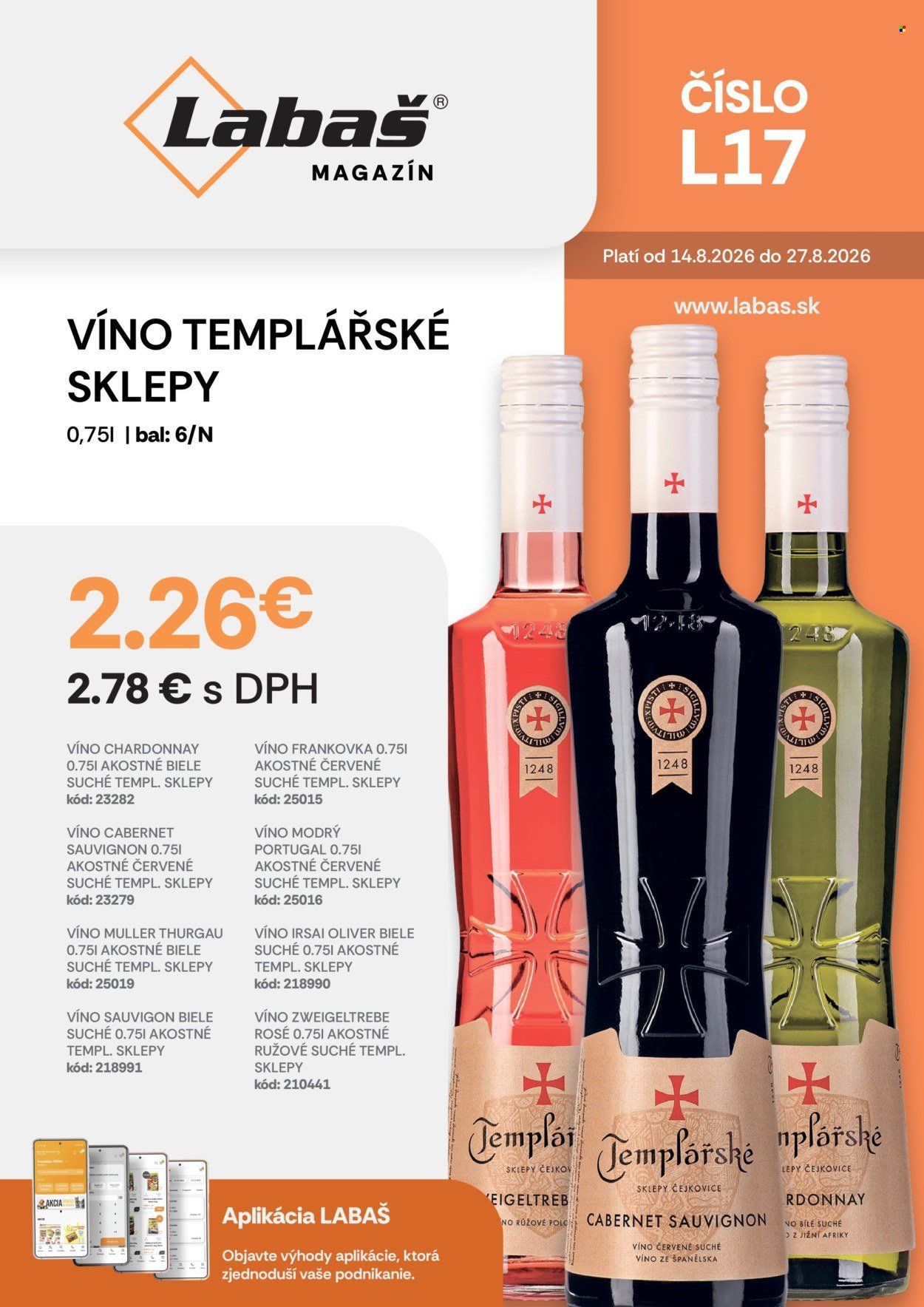 LABAŠ leták - Od piatka 14.8.2026