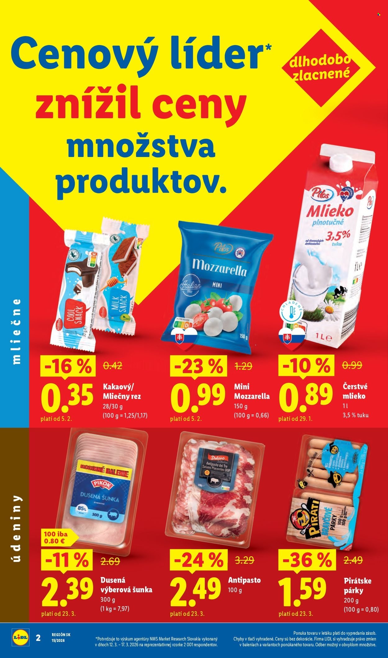 LIDL leták - Od pondelka 6.4.2026 (2026-04-06 - 2026-04-12) | 2