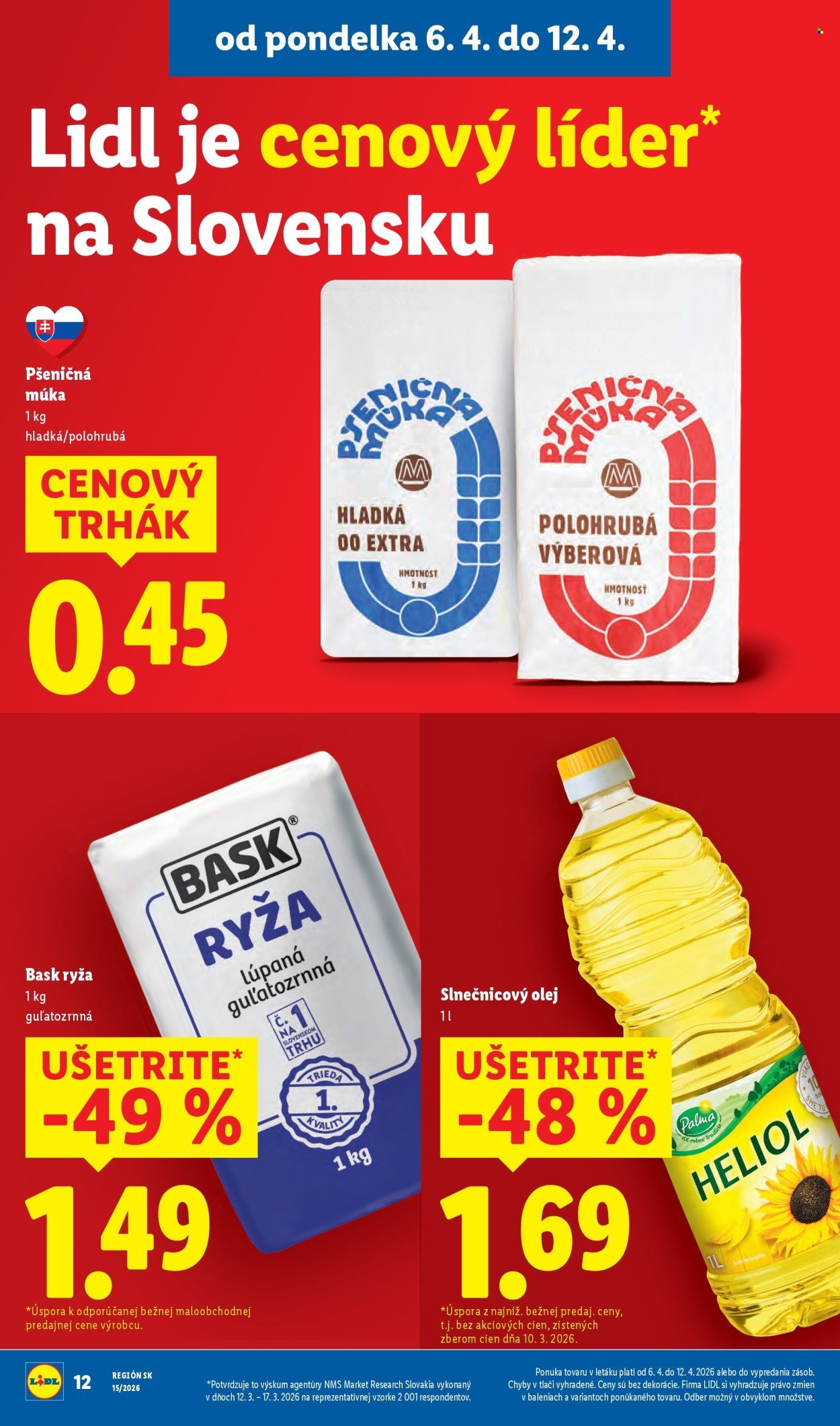 LIDL leták - Od pondelka 6.4.2026 (2026-04-06 - 2026-04-12) | 12