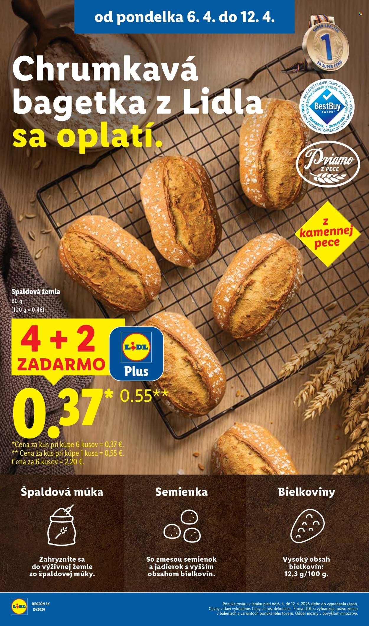 LIDL leták - Od pondelka 6.4.2026 (2026-04-06 - 2026-04-12) | 14