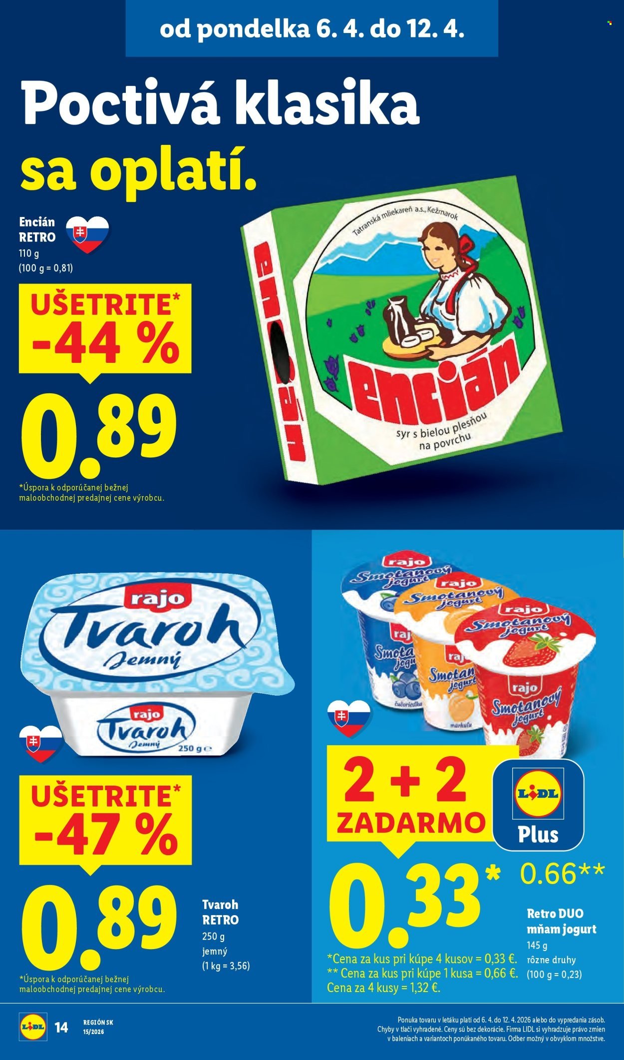 LIDL leták - Od pondelka 6.4.2026 (2026-04-06 - 2026-04-12) | 16
