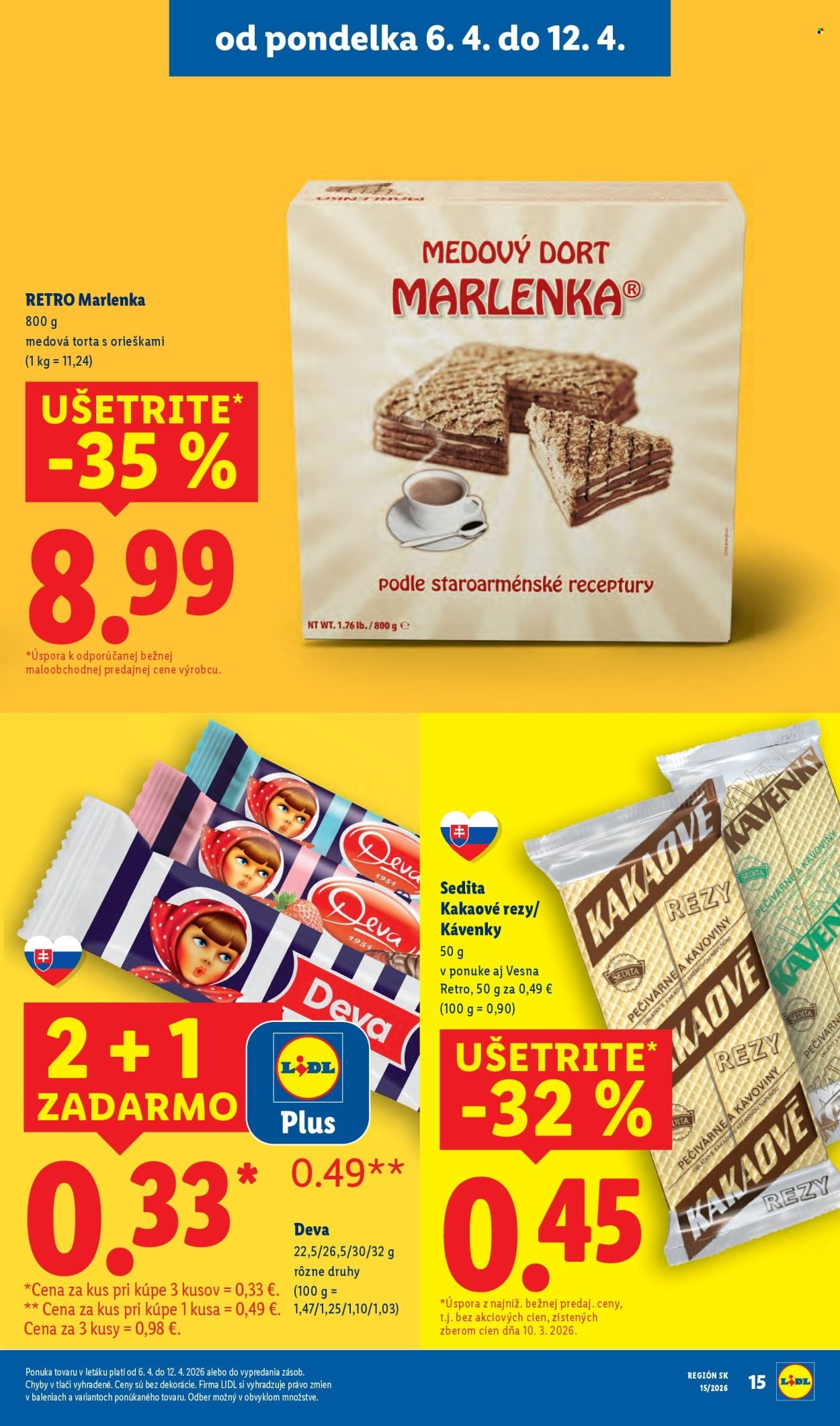 LIDL leták - Od pondelka 6.4.2026 (2026-04-06 - 2026-04-12) | 17