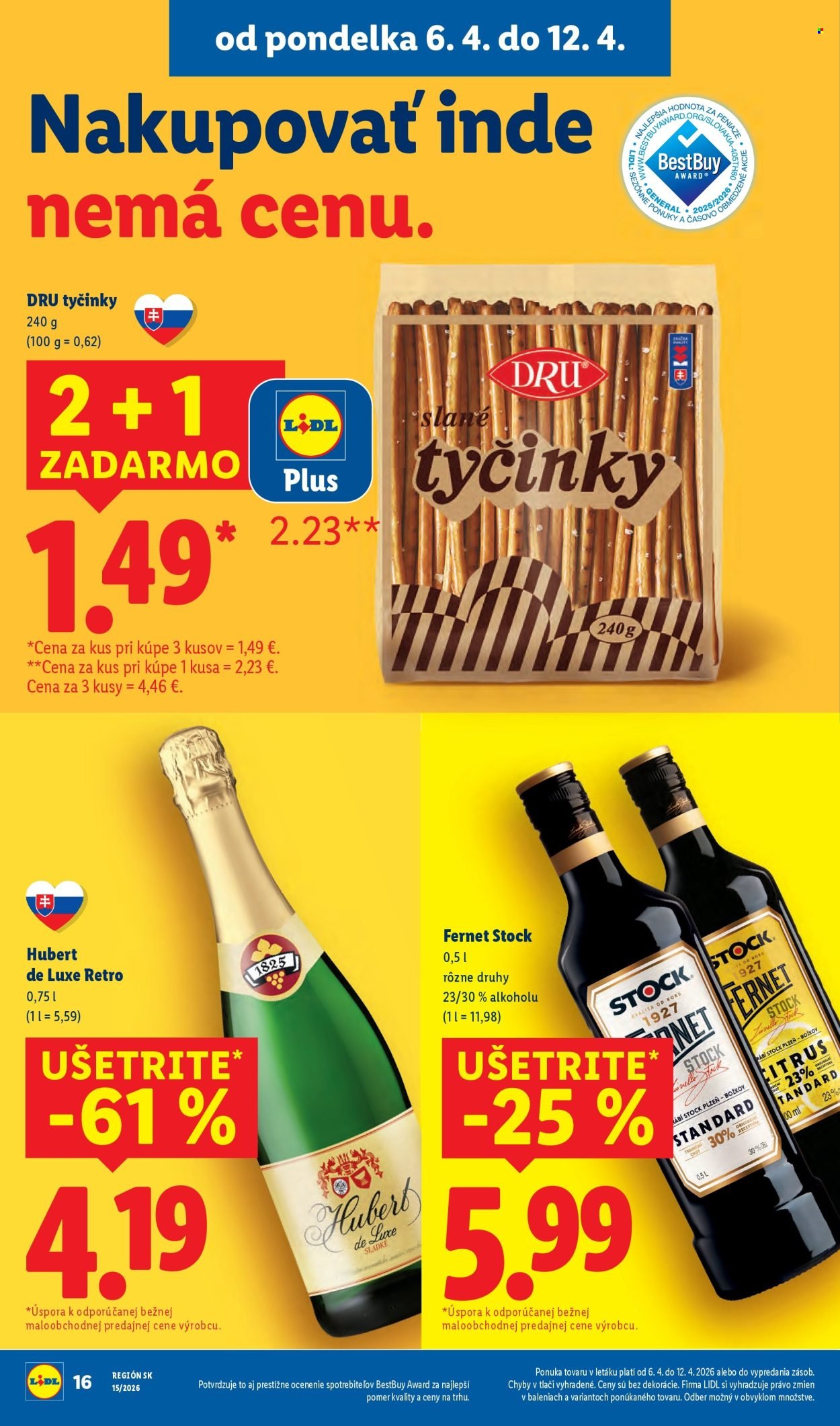 LIDL leták - Od pondelka 6.4.2026 (2026-04-06 - 2026-04-12) | 18