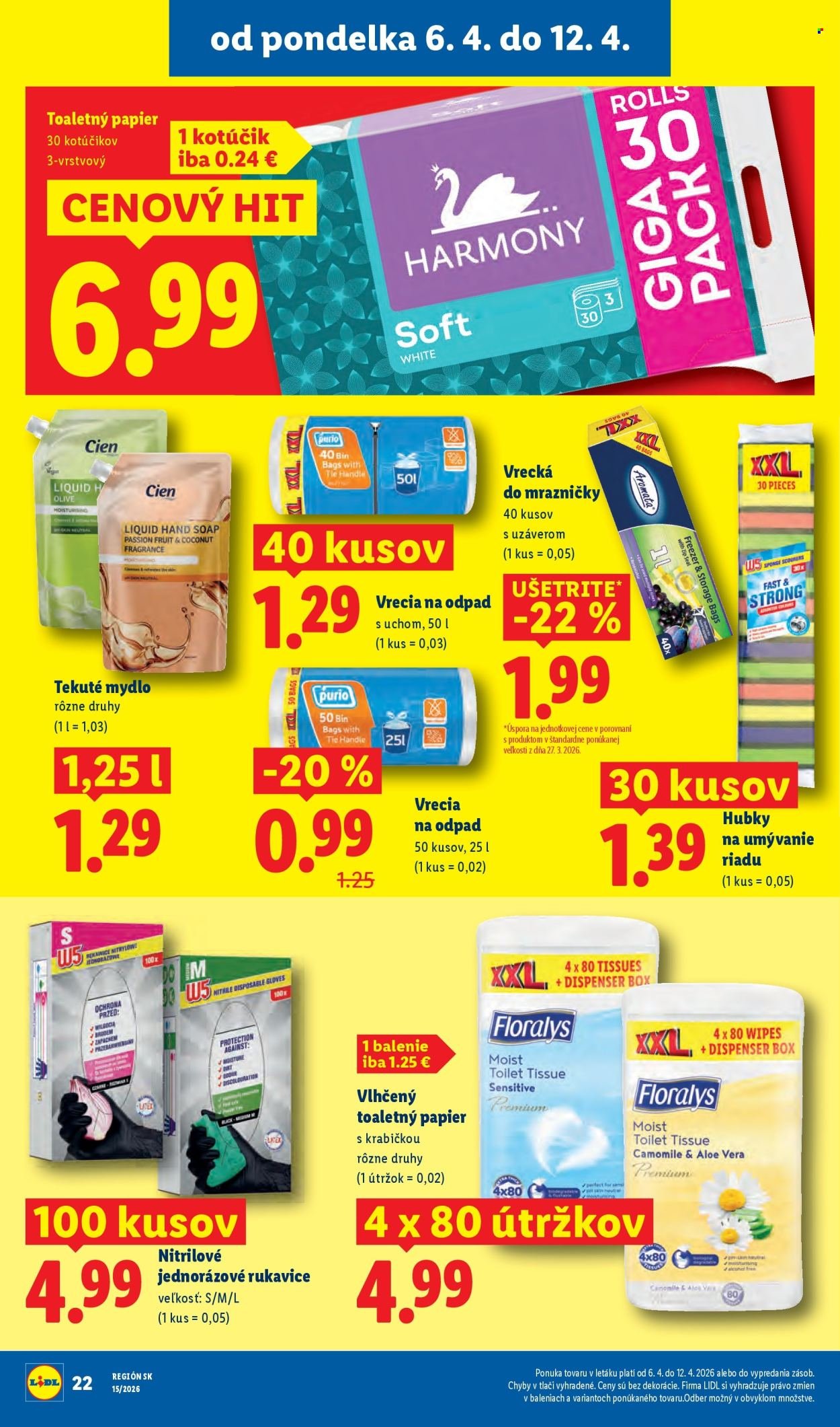 LIDL leták - Od pondelka 6.4.2026 (2026-04-06 - 2026-04-12) | 24