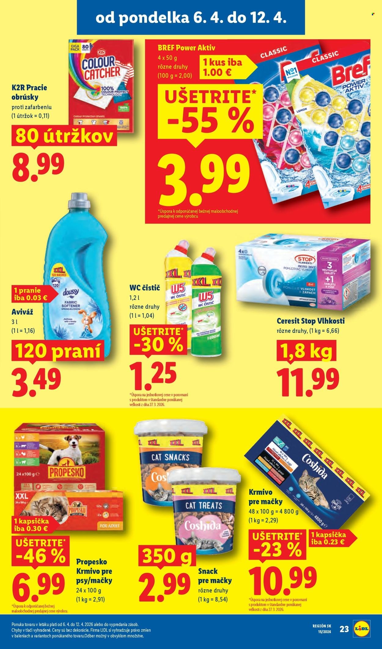 LIDL leták - Od pondelka 6.4.2026 (2026-04-06 - 2026-04-12) | 25