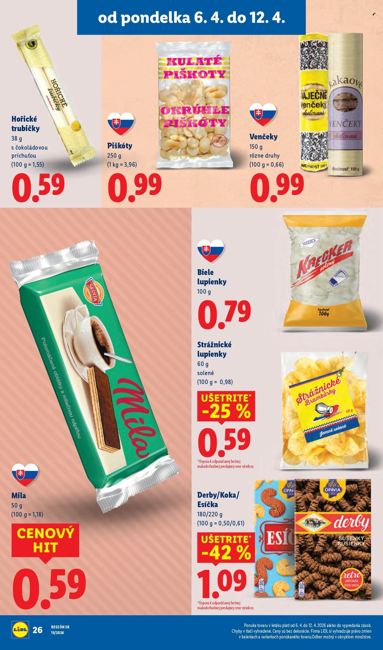 LIDL leták - Od pondelka 6.4.2026 (2026-04-06 - 2026-04-12) | 28