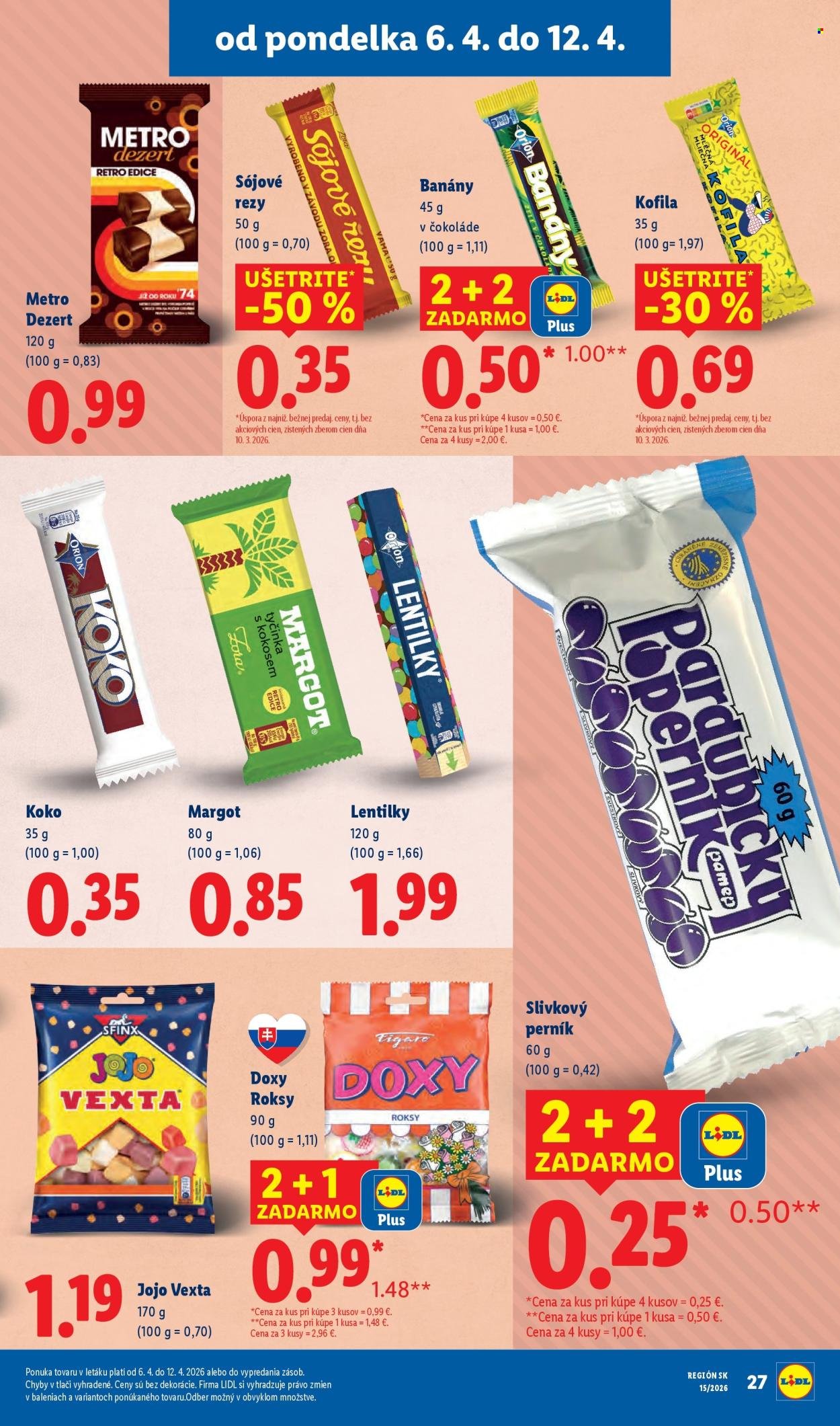 LIDL leták - Od pondelka 6.4.2026 (2026-04-06 - 2026-04-12) | 29