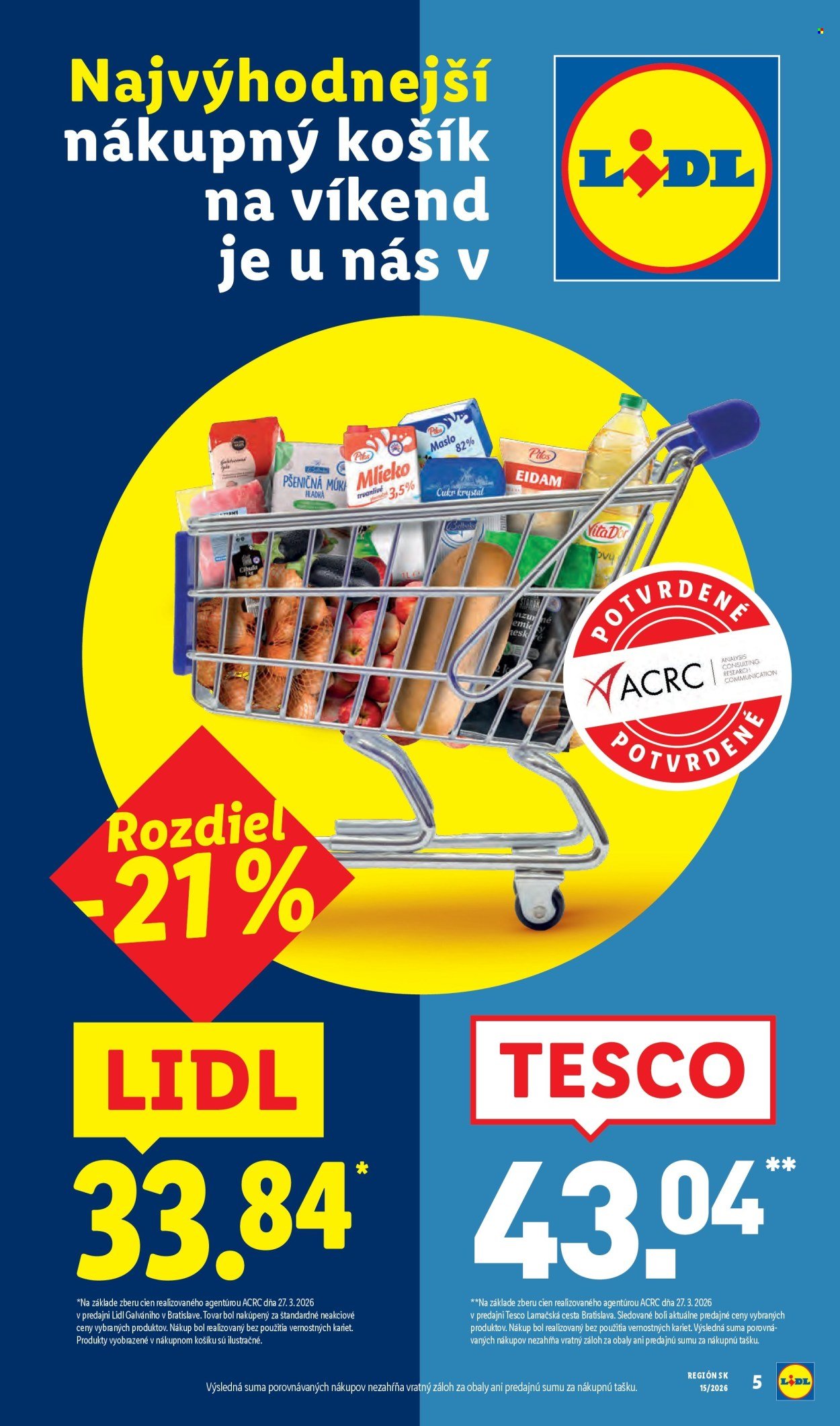 LIDL leták - Od pondelka 6.4.2026 (2026-04-06 - 2026-04-12) | 5