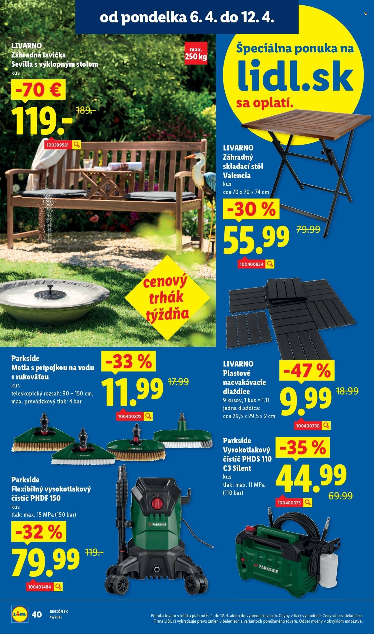 LIDL leták - Od pondelka 6.4.2026 (2026-04-06 - 2026-04-12) | 42