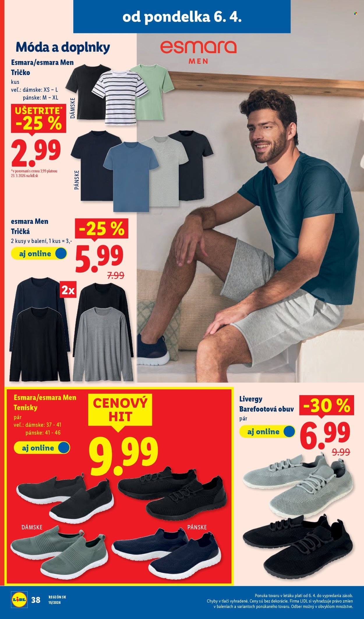 LIDL leták - Od pondelka 6.4.2026 (2026-04-06 - 2026-04-12) | 44