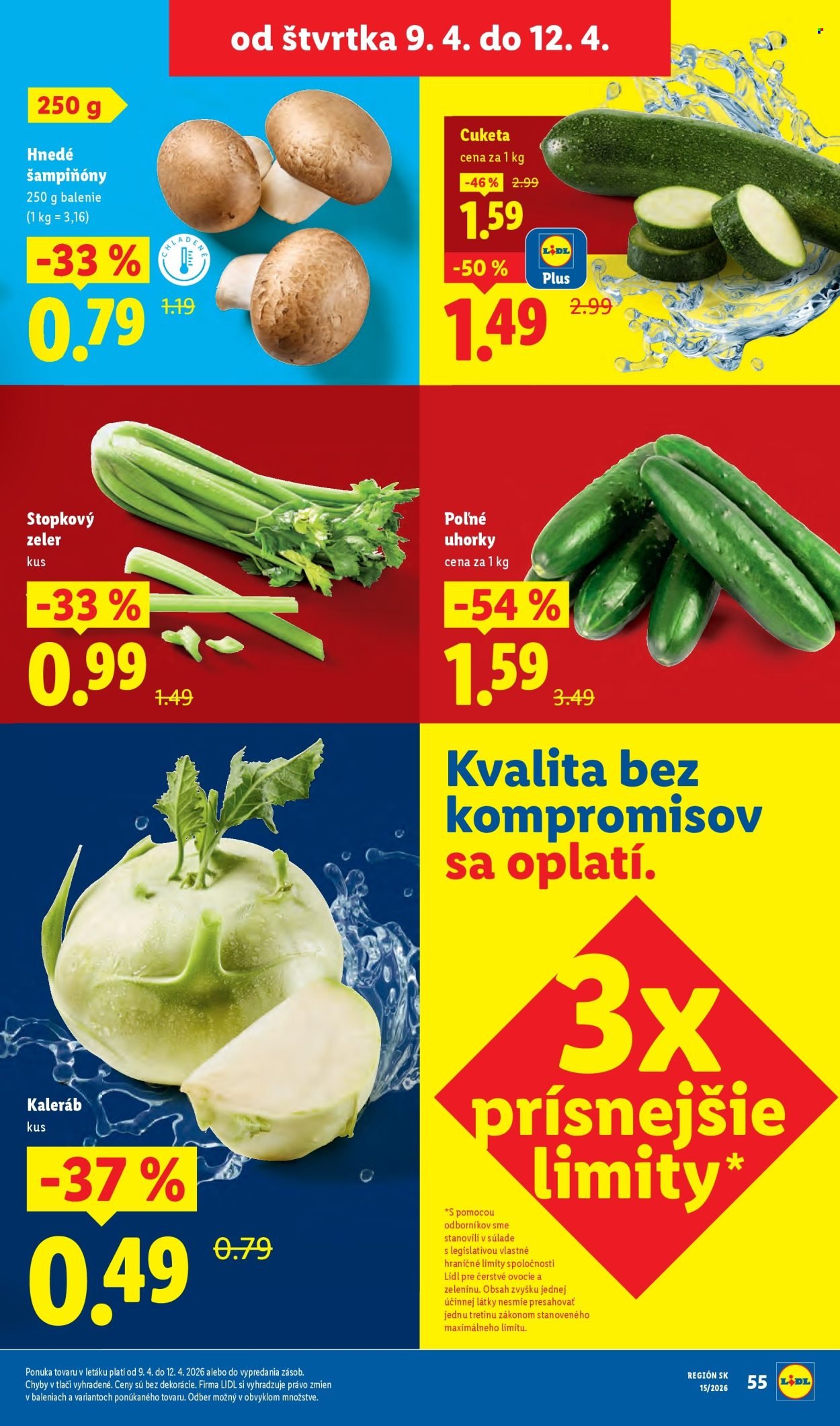 LIDL leták - Od pondelka 6.4.2026 (2026-04-06 - 2026-04-12) | 55