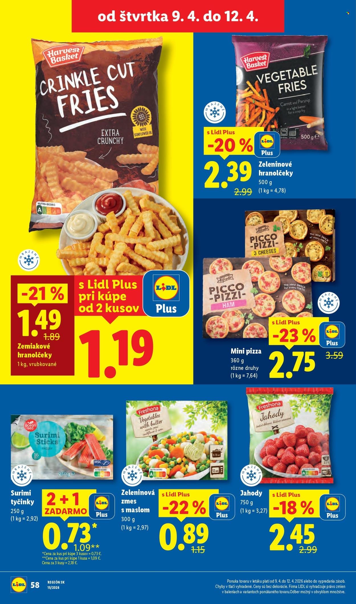 LIDL leták - Od pondelka 6.4.2026 (2026-04-06 - 2026-04-12) | 58