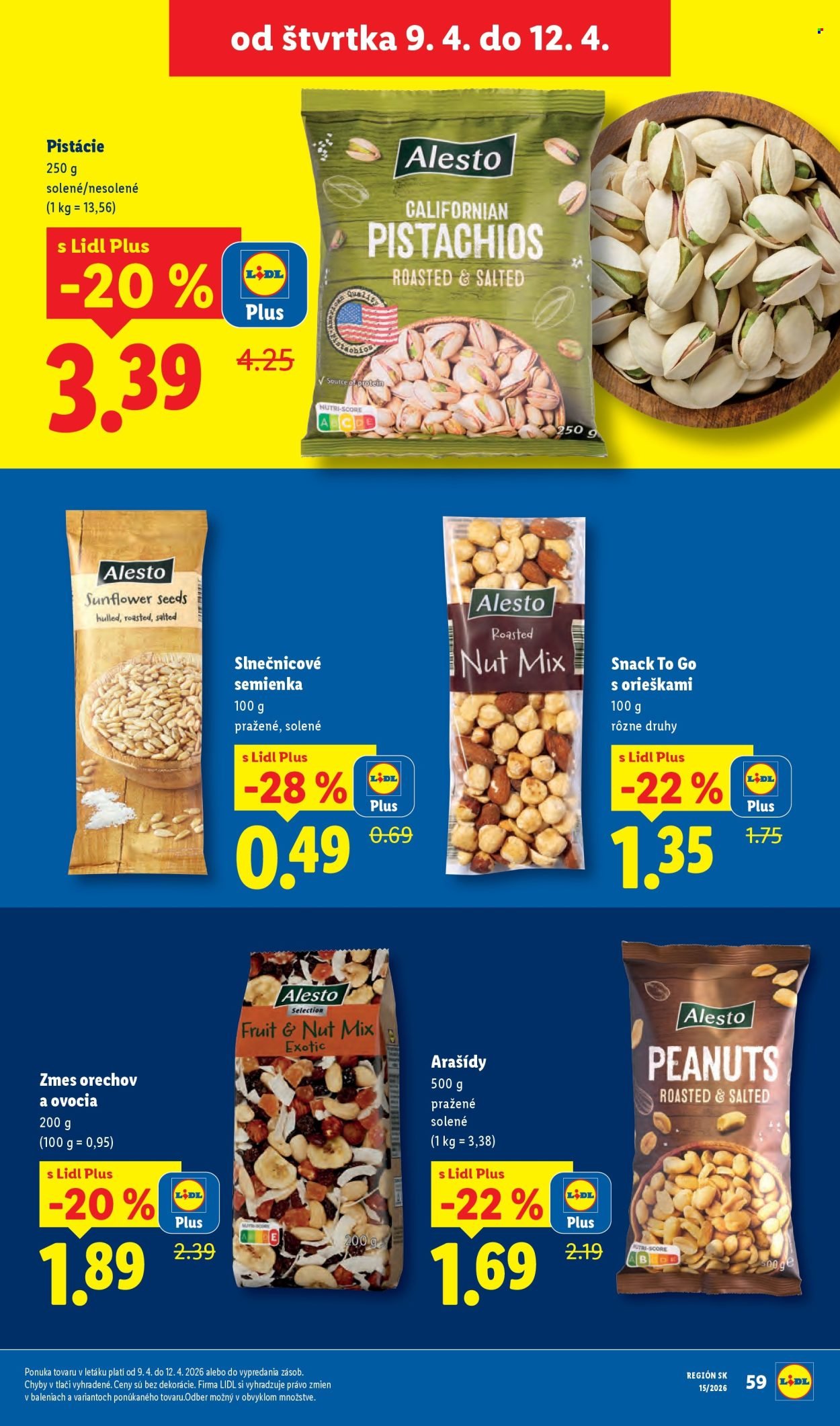 LIDL leták - Od pondelka 6.4.2026 (2026-04-06 - 2026-04-12) | 59