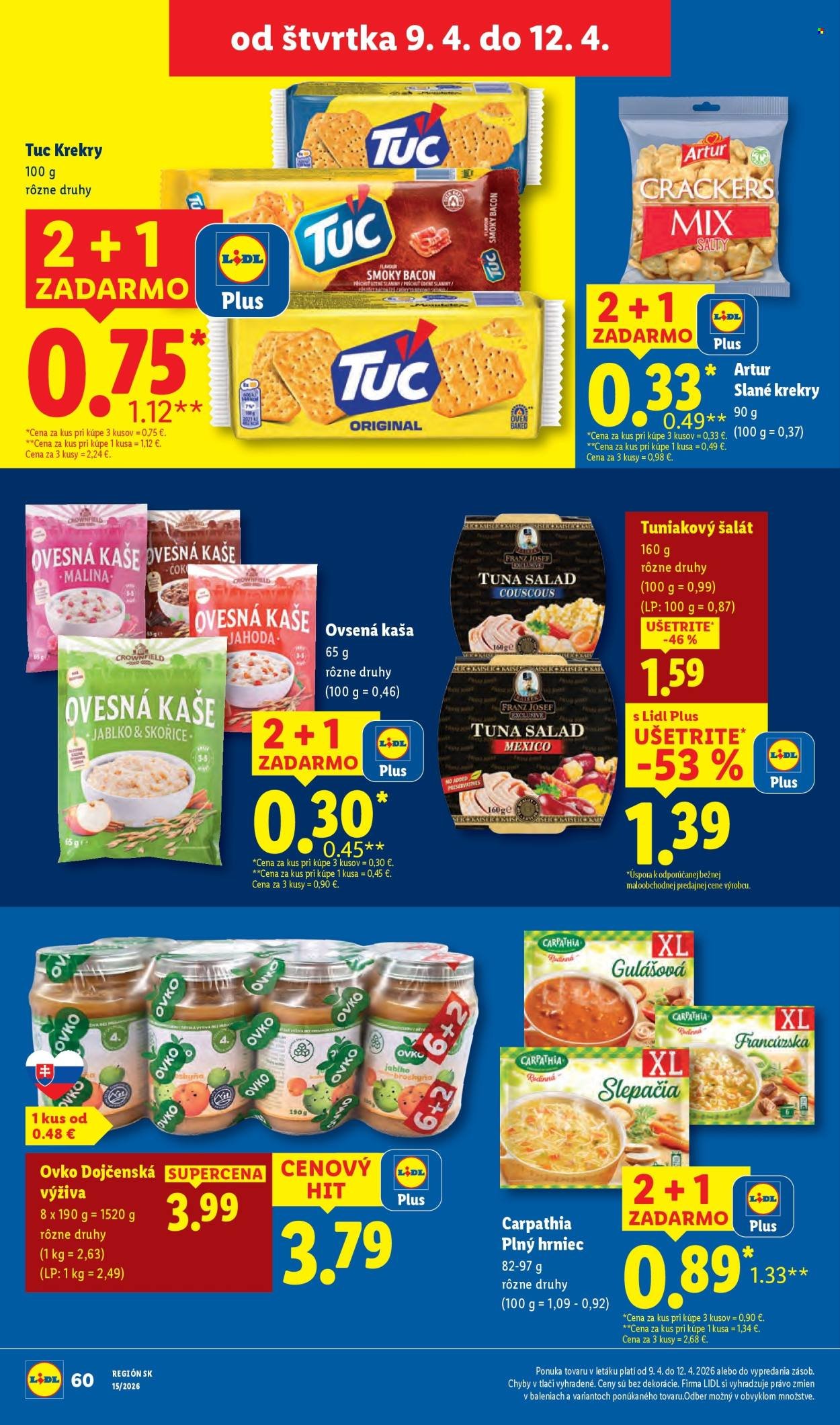 LIDL leták - Od pondelka 6.4.2026 (2026-04-06 - 2026-04-12) | 60