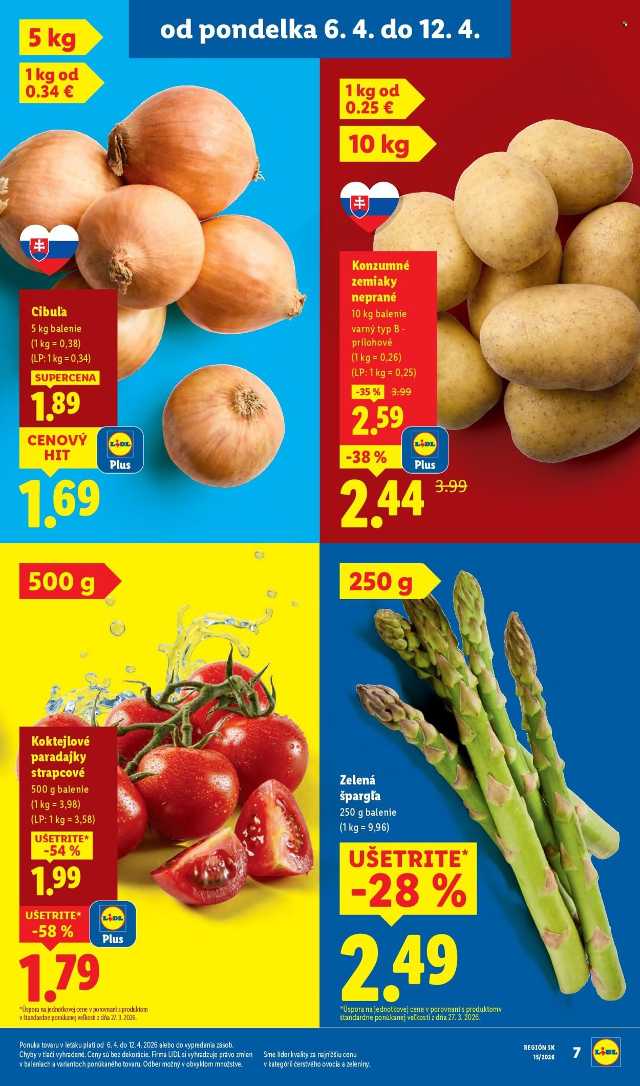 LIDL leták - Od pondelka 6.4.2026 (2026-04-06 - 2026-04-12) | 7
