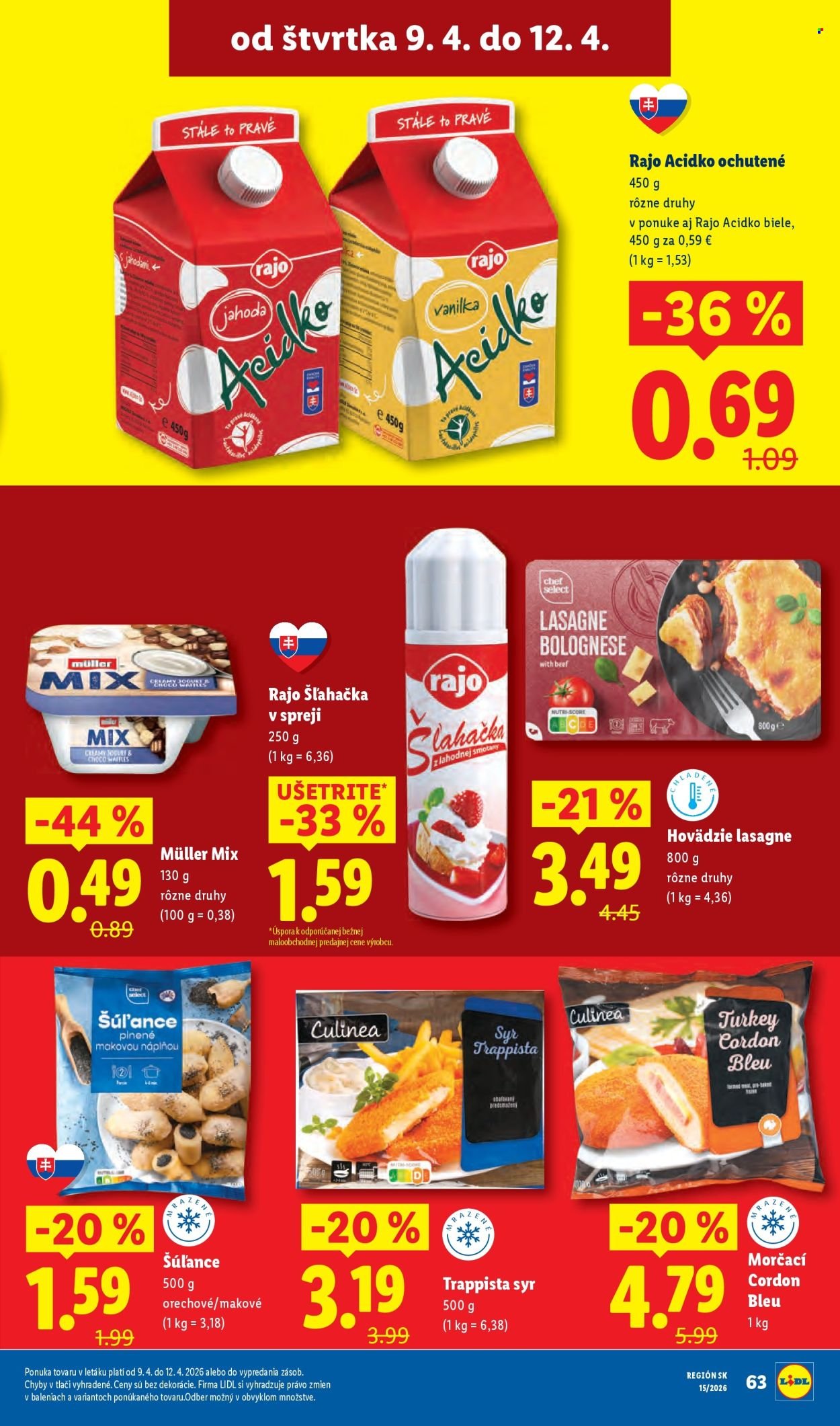 LIDL leták - Od pondelka 6.4.2026 (2026-04-06 - 2026-04-12) | 65
