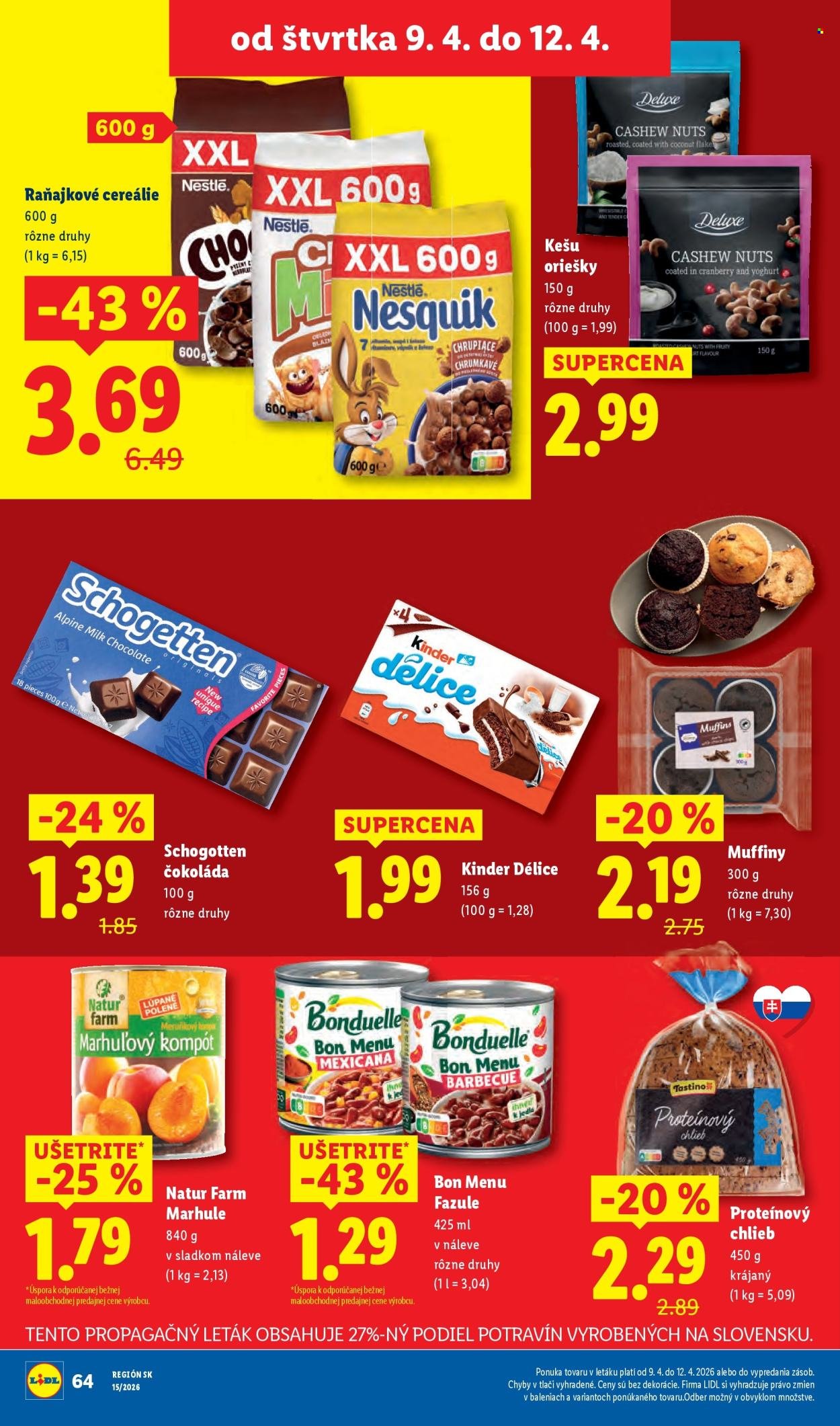 LIDL leták - Od pondelka 6.4.2026 (2026-04-06 - 2026-04-12) | 66