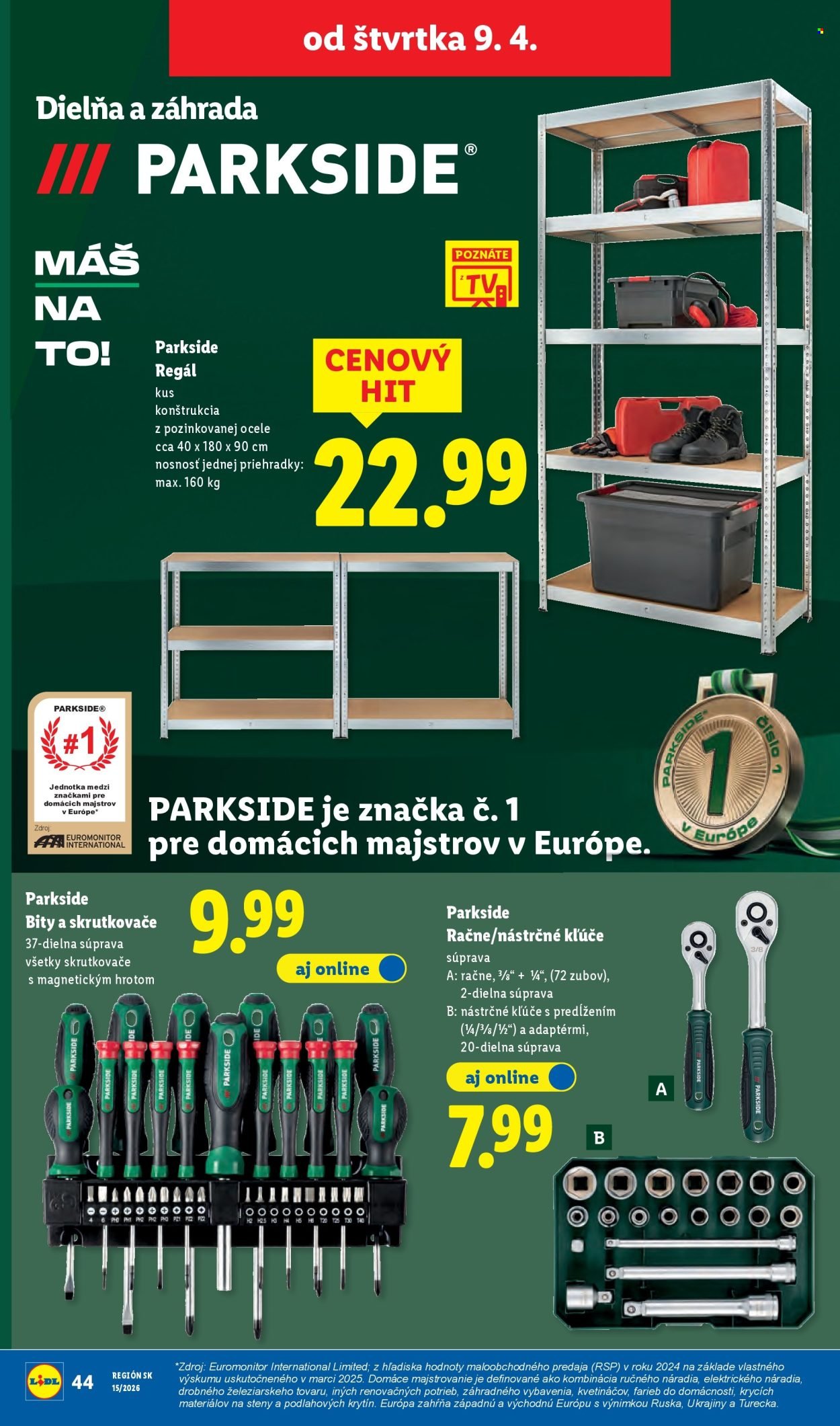LIDL leták - Od pondelka 6.4.2026 (2026-04-06 - 2026-04-12) | 71