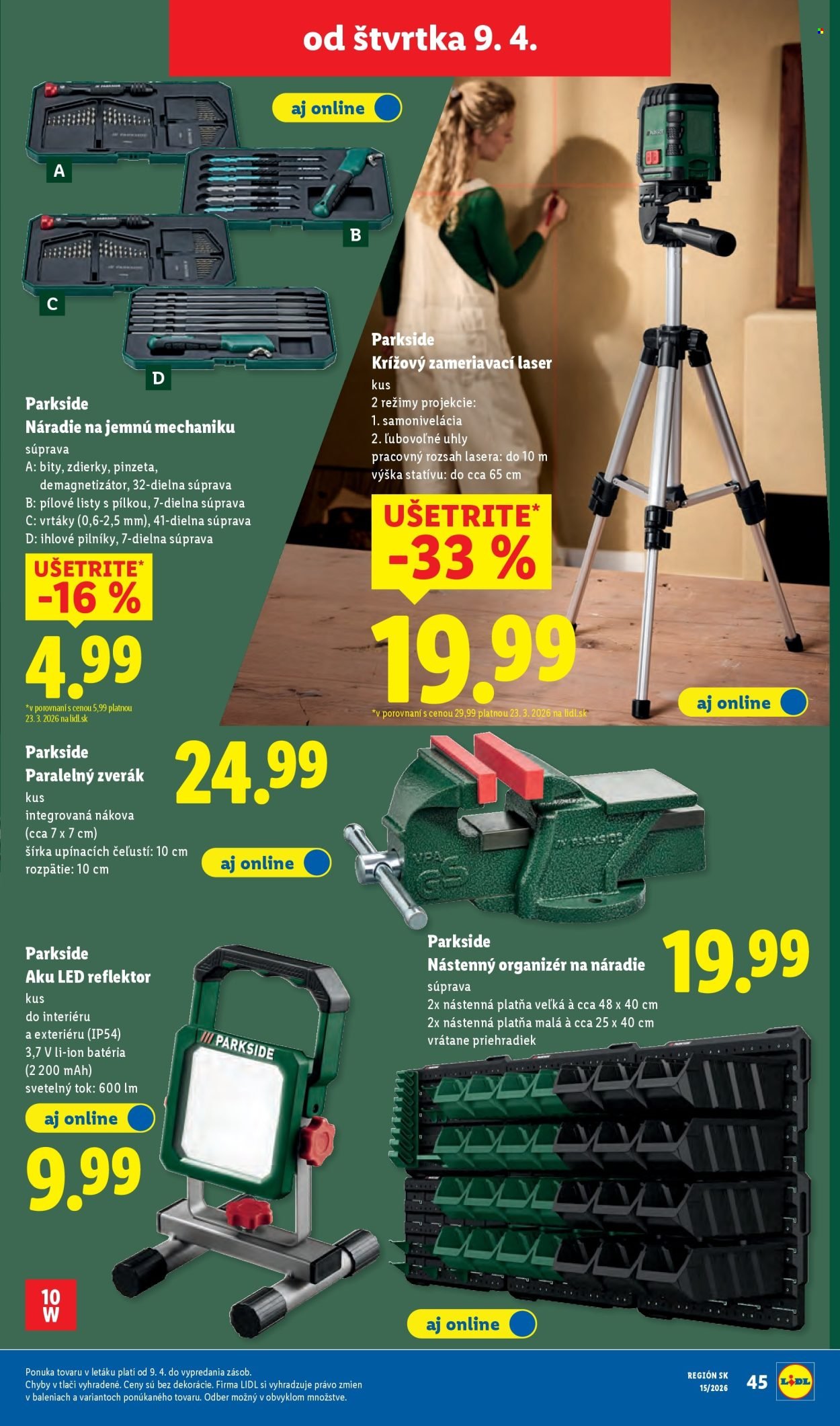 LIDL leták - Od pondelka 6.4.2026 (2026-04-06 - 2026-04-12) | 72