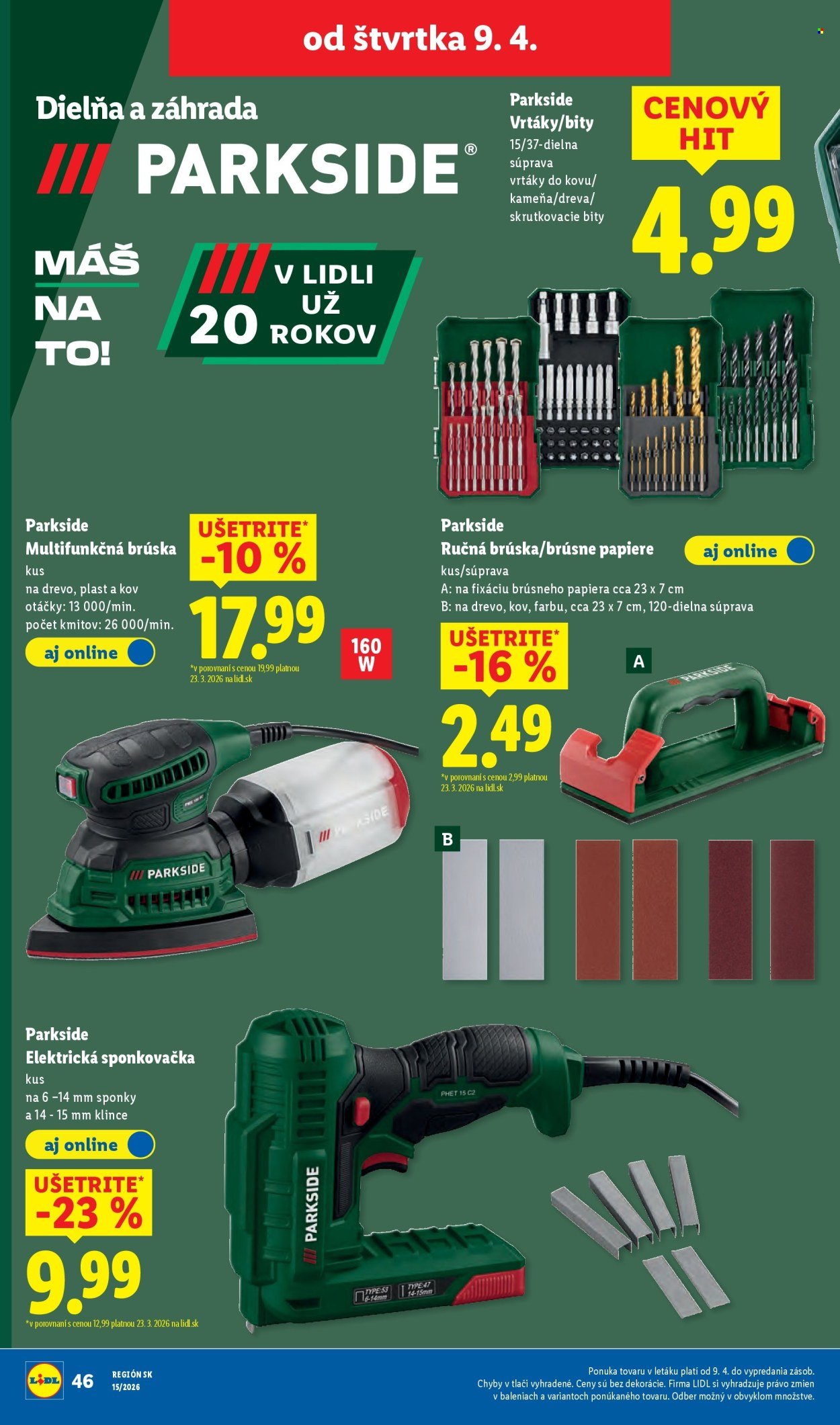 LIDL leták - Od pondelka 6.4.2026 (2026-04-06 - 2026-04-12) | 73