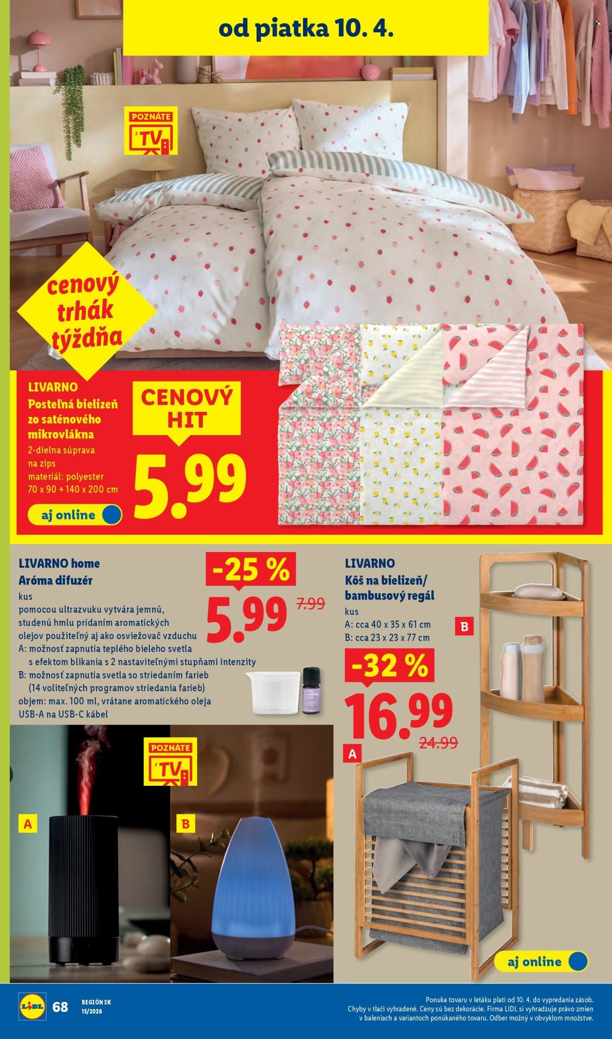 LIDL leták - Od pondelka 6.4.2026 (2026-04-06 - 2026-04-12) | 80