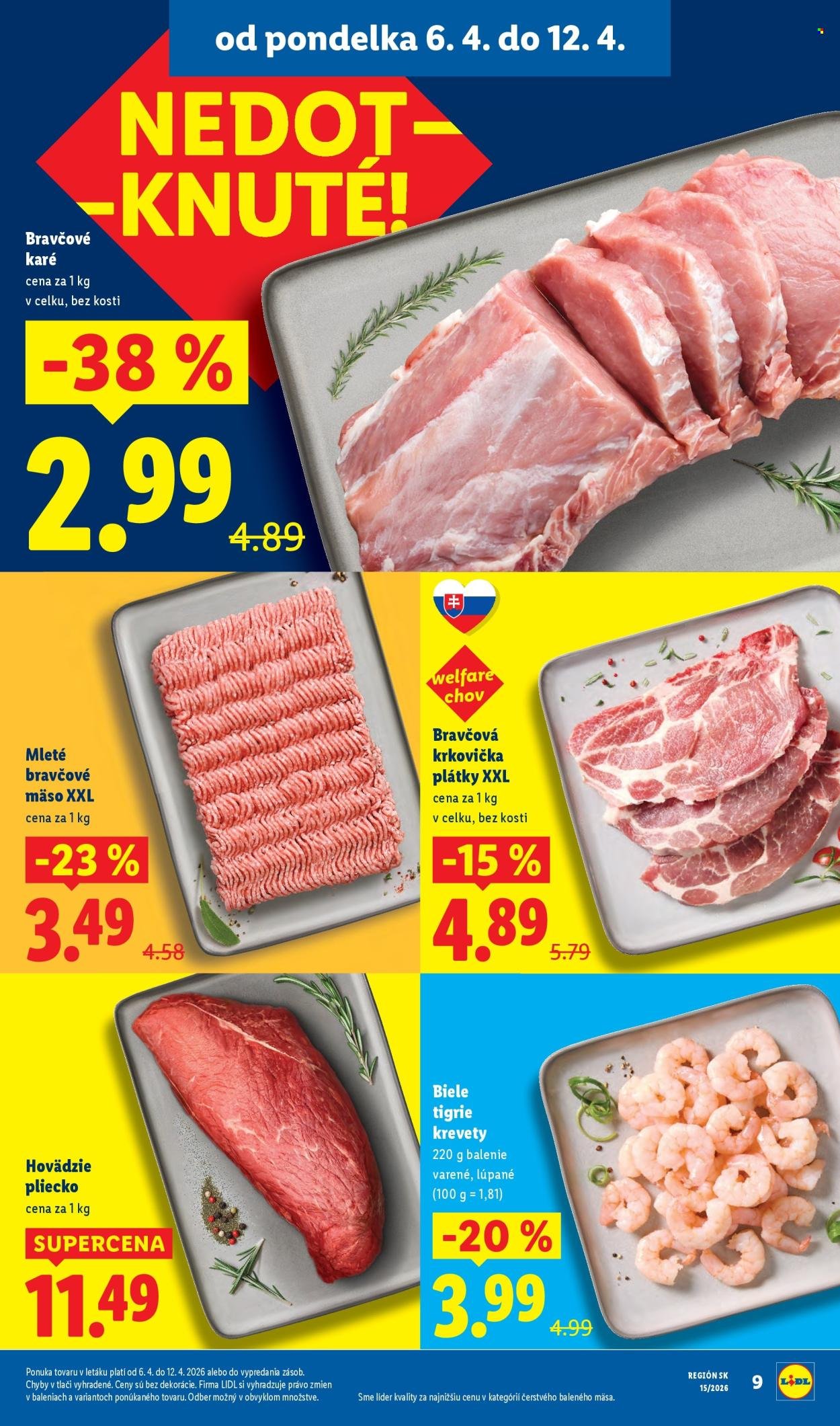 LIDL leták - Od pondelka 6.4.2026 (2026-04-06 - 2026-04-12) | 9