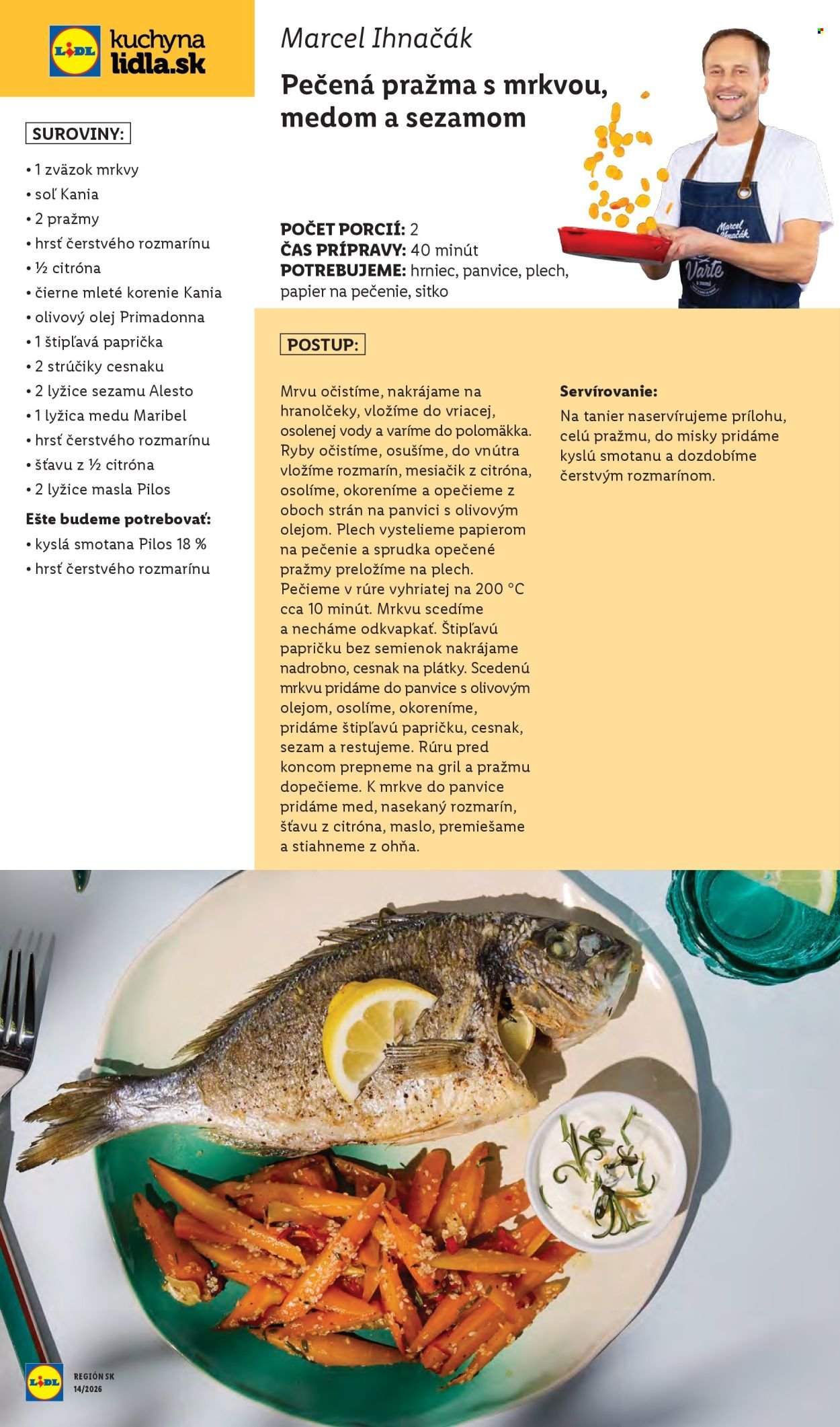 LIDL leták - Od pondelka 6.4.2026 (2026-04-06 - 2026-04-12) | 84