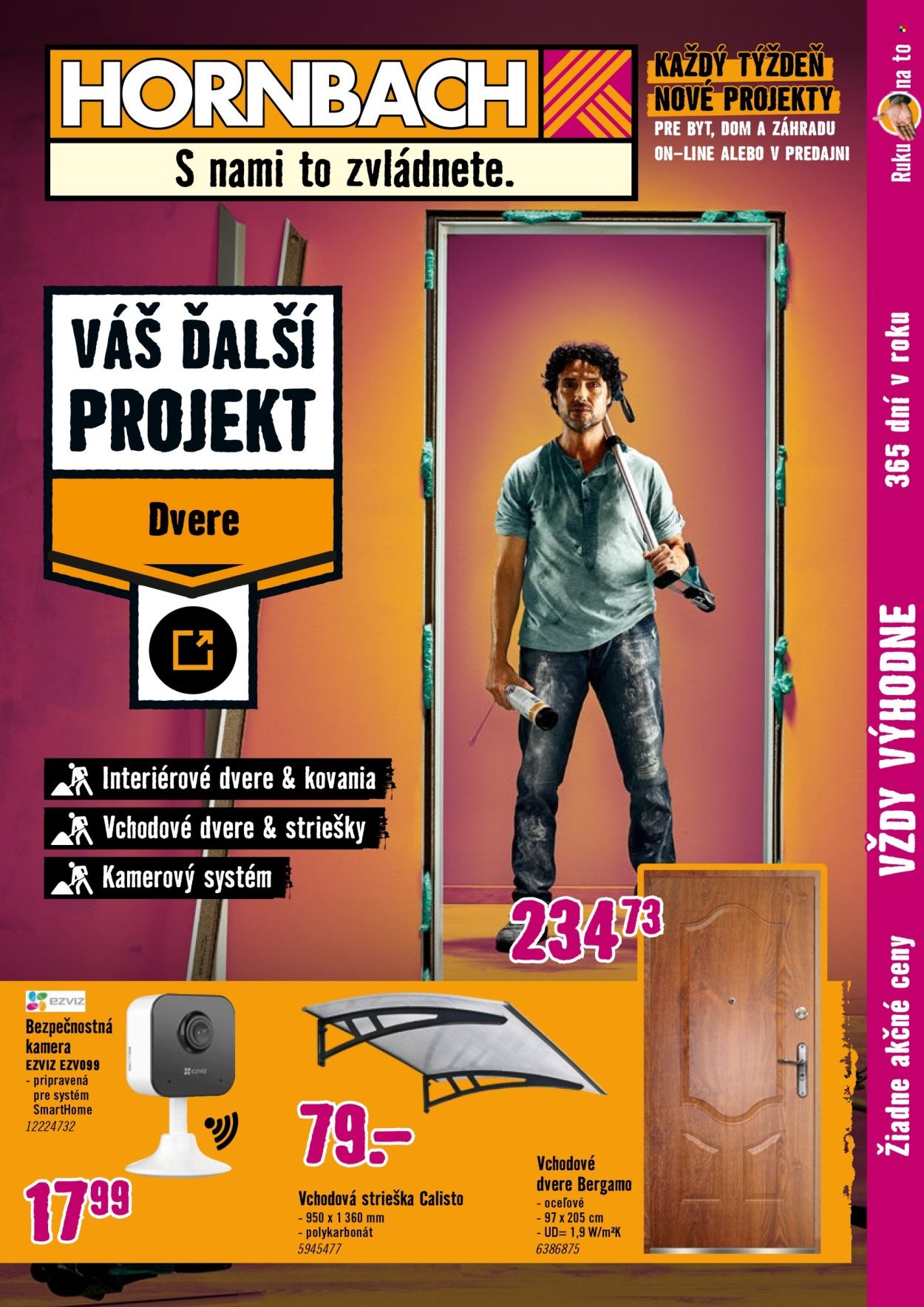 HORNBACH leták - Dvere (2025-10-22 - 2025-11-05) | 1