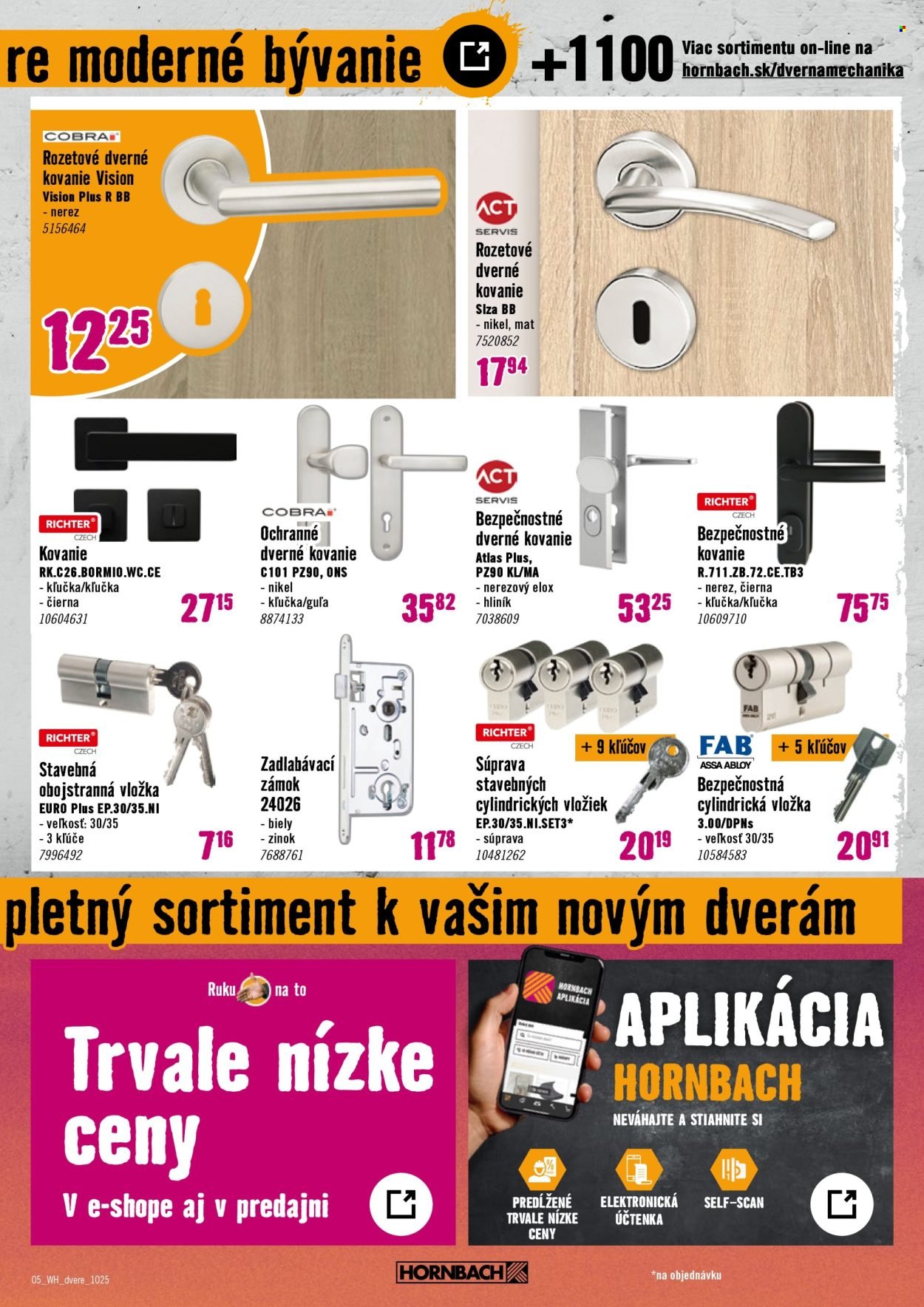 HORNBACH leták - Dvere (2025-10-22 - 2025-11-05) | 5