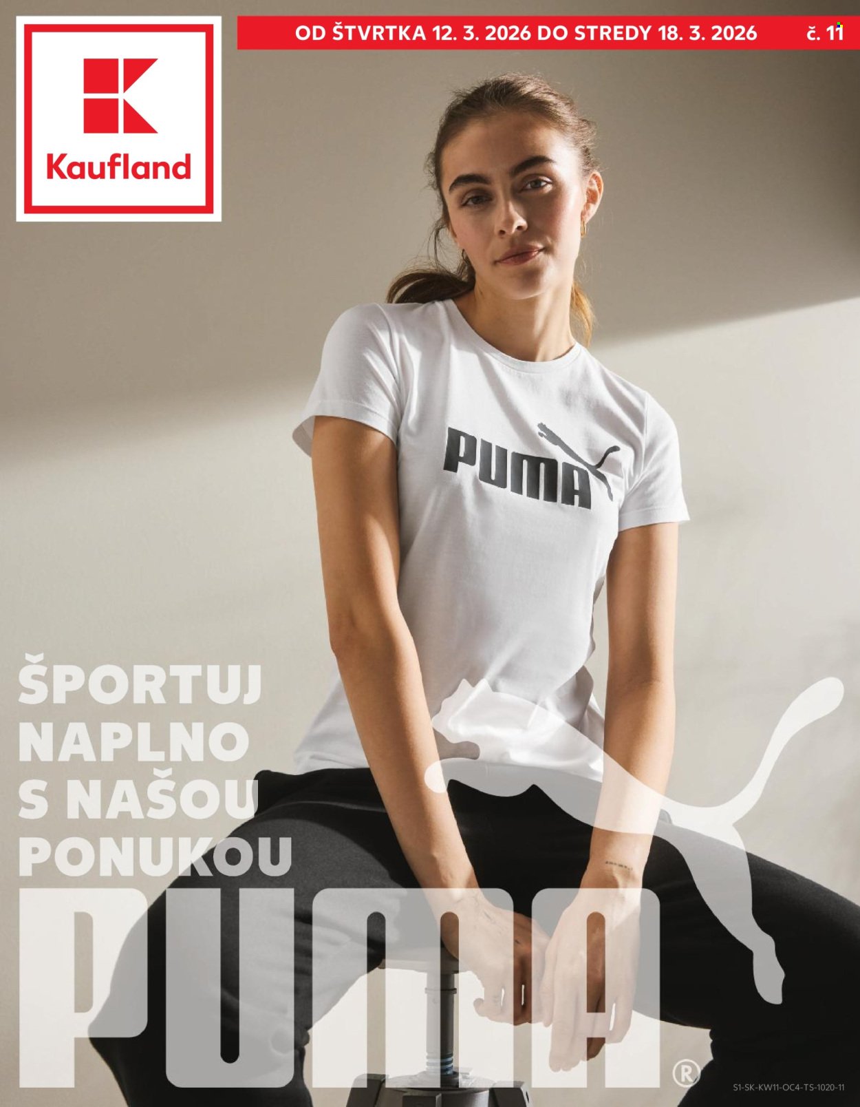 KAUFLAND leták - Športuj naplno s našou ponukou (2026-03-12 - 2026-03-18) | 1