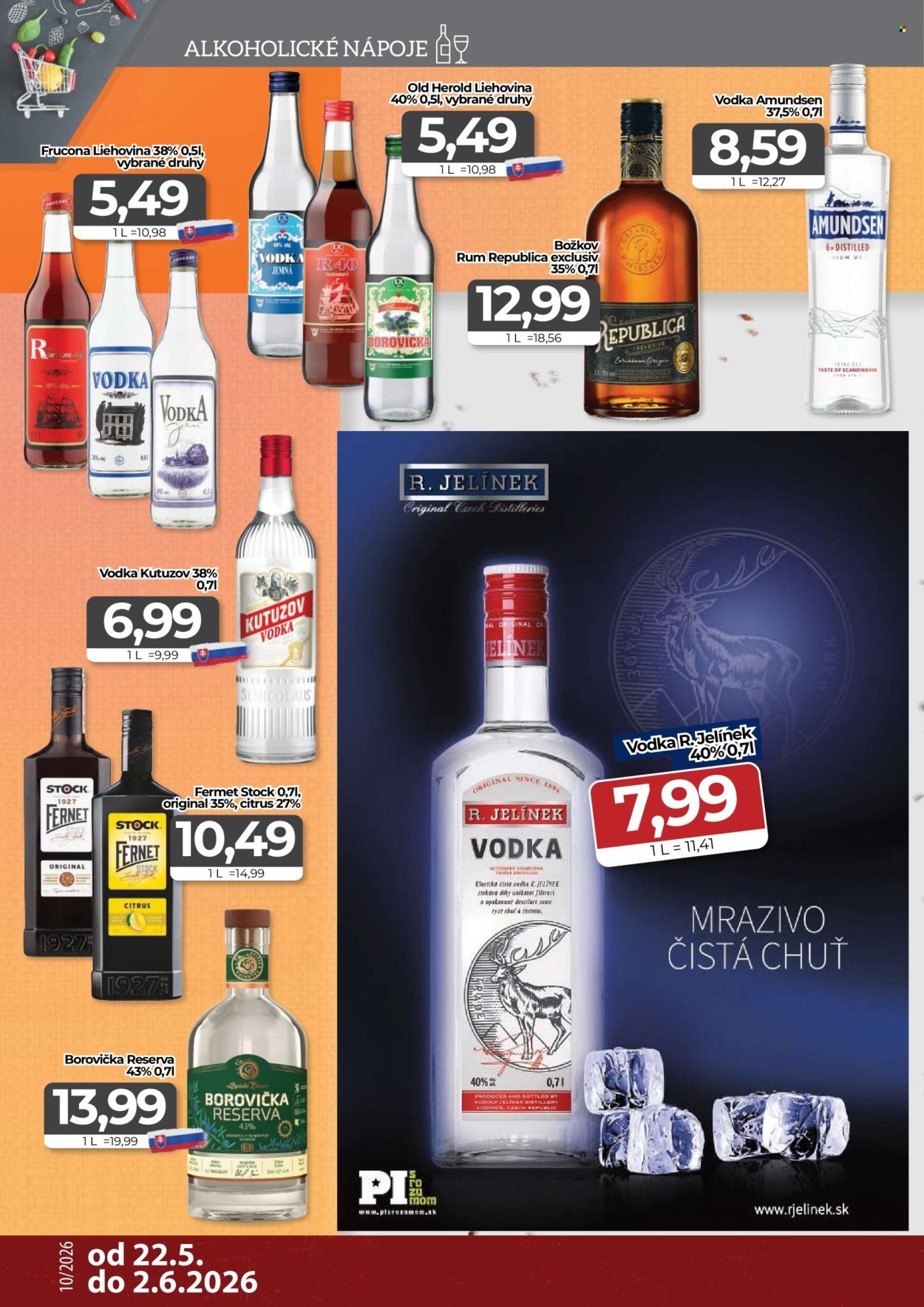 CBA KOMFOS leták - Výhodná ponuka - opäť lacnejšie