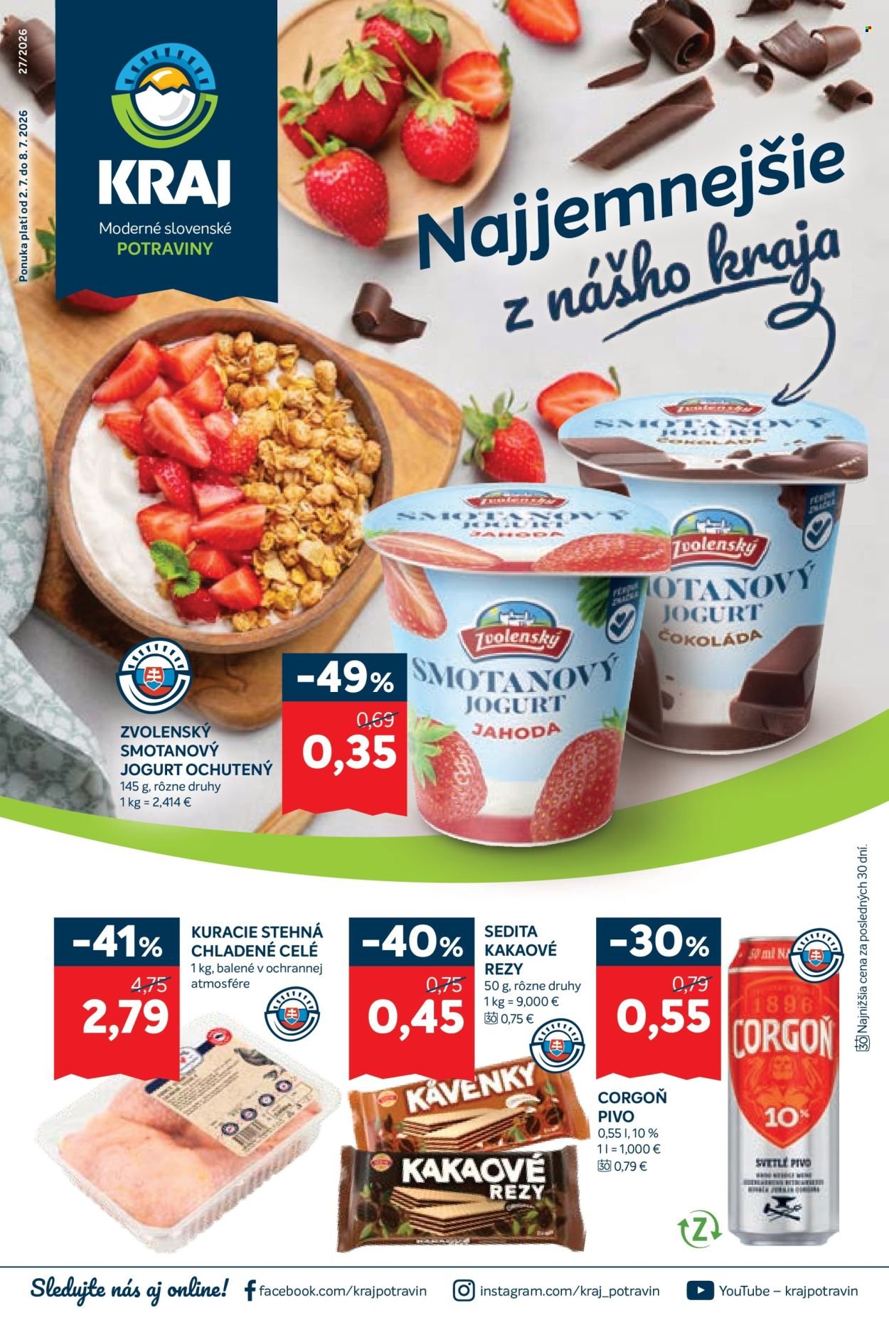 KRAJ leták - Od štvrtka 2.7.2026