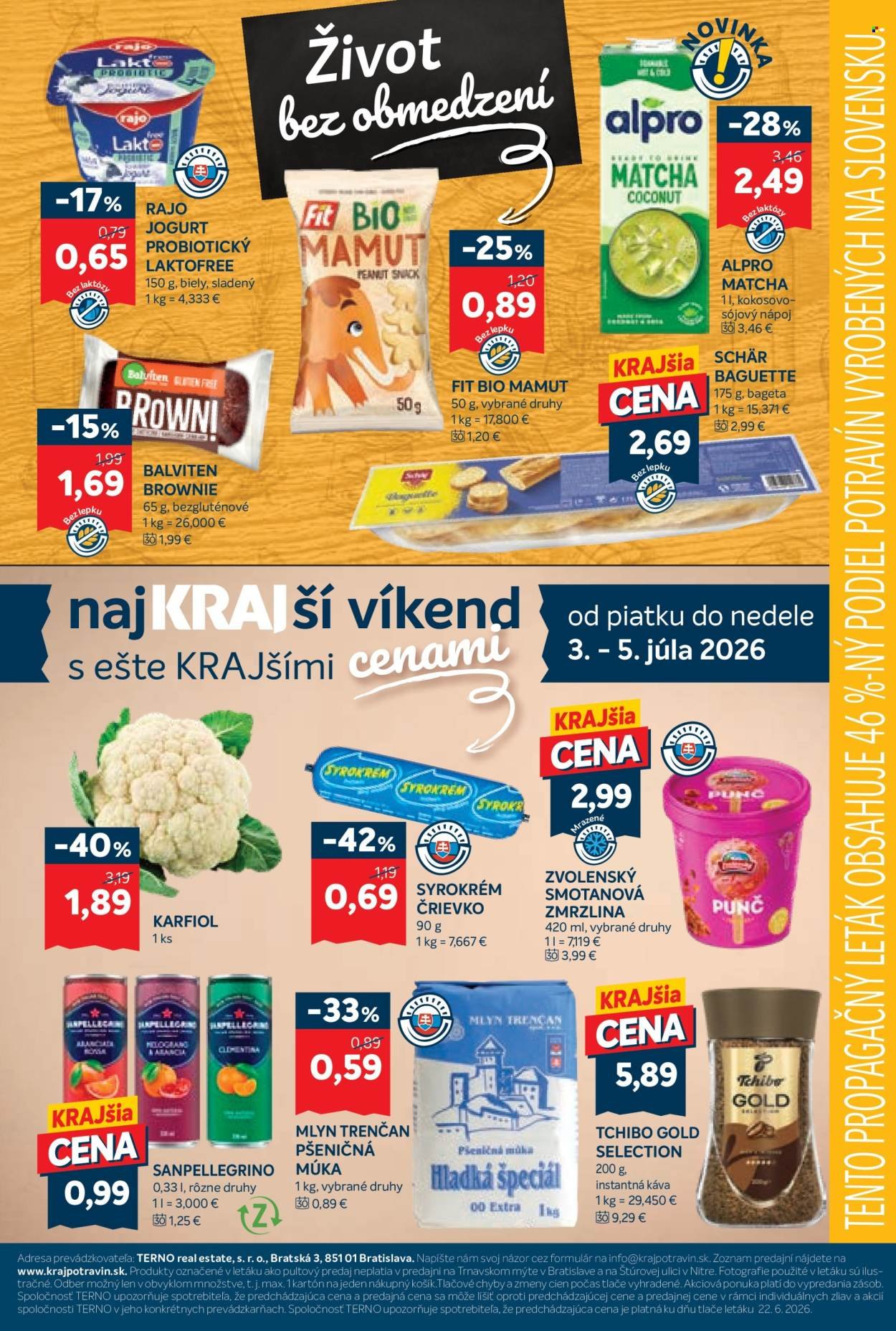 KRAJ leták - Od štvrtka 2.7.2026