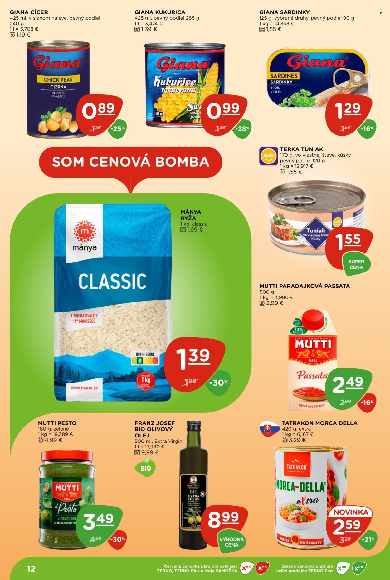 TERNO leták - Od štvrtka 3.9.2026