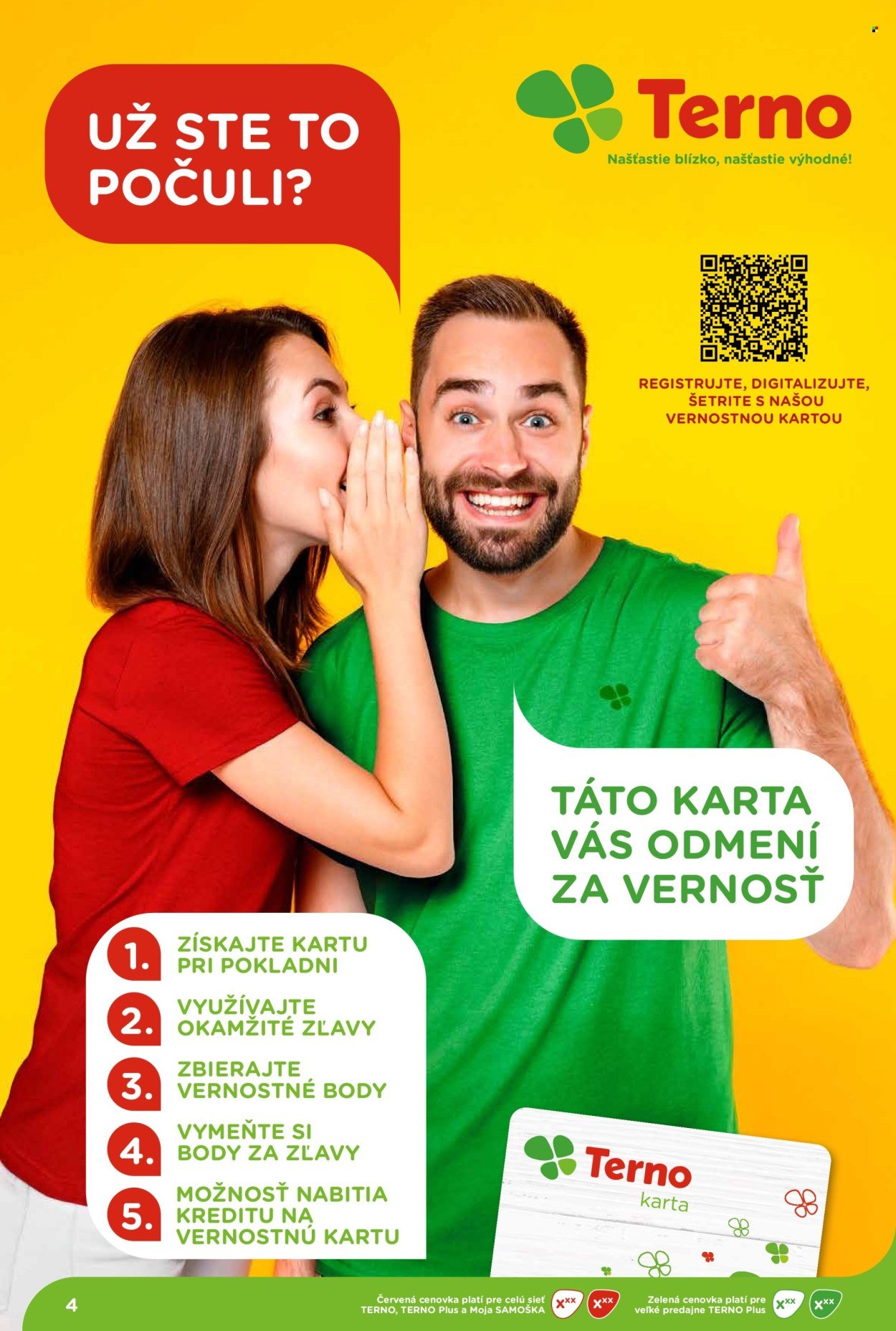 TERNO leták - Od štvrtka 3.9.2026