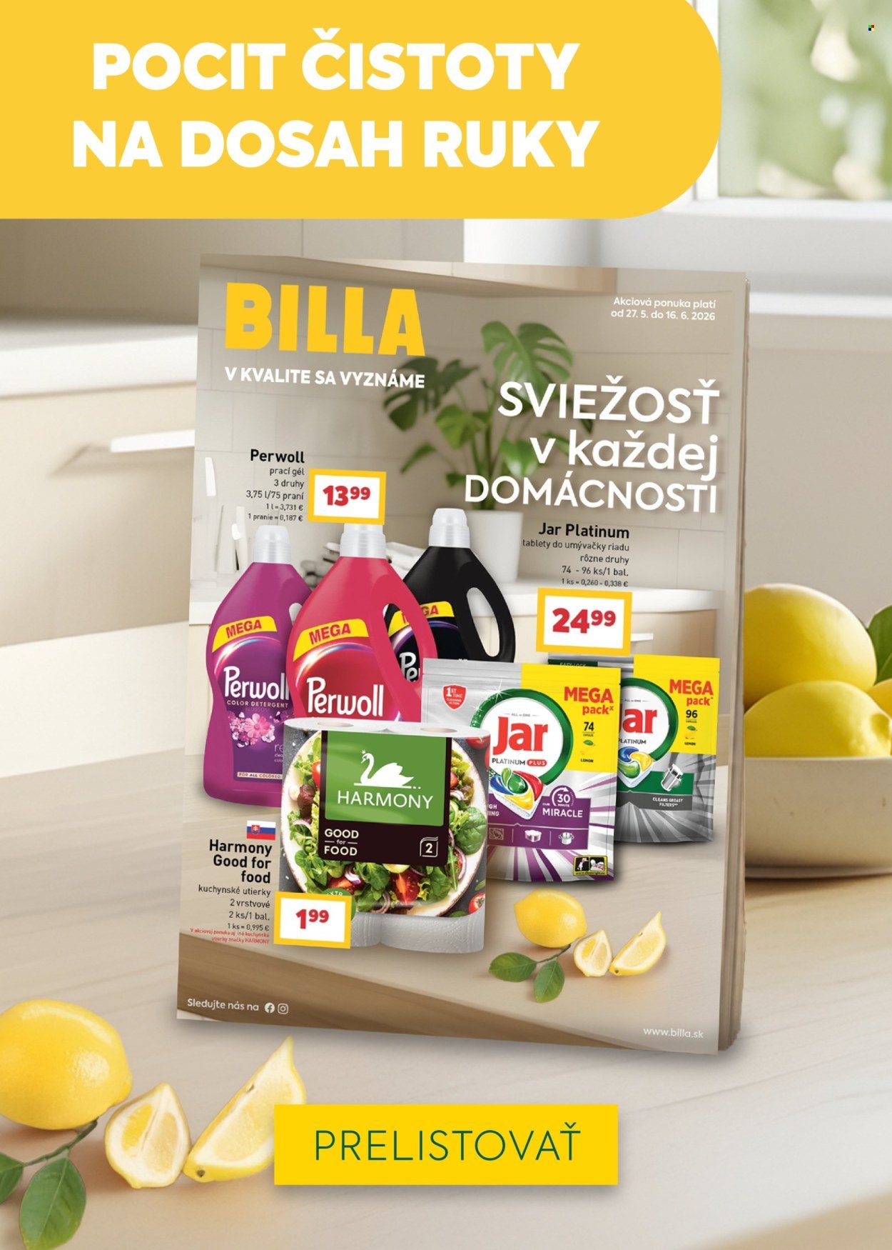 BILLA leták - Od stredy 27.5.2026 (2026-05-27 - 2026-06-02) | 27